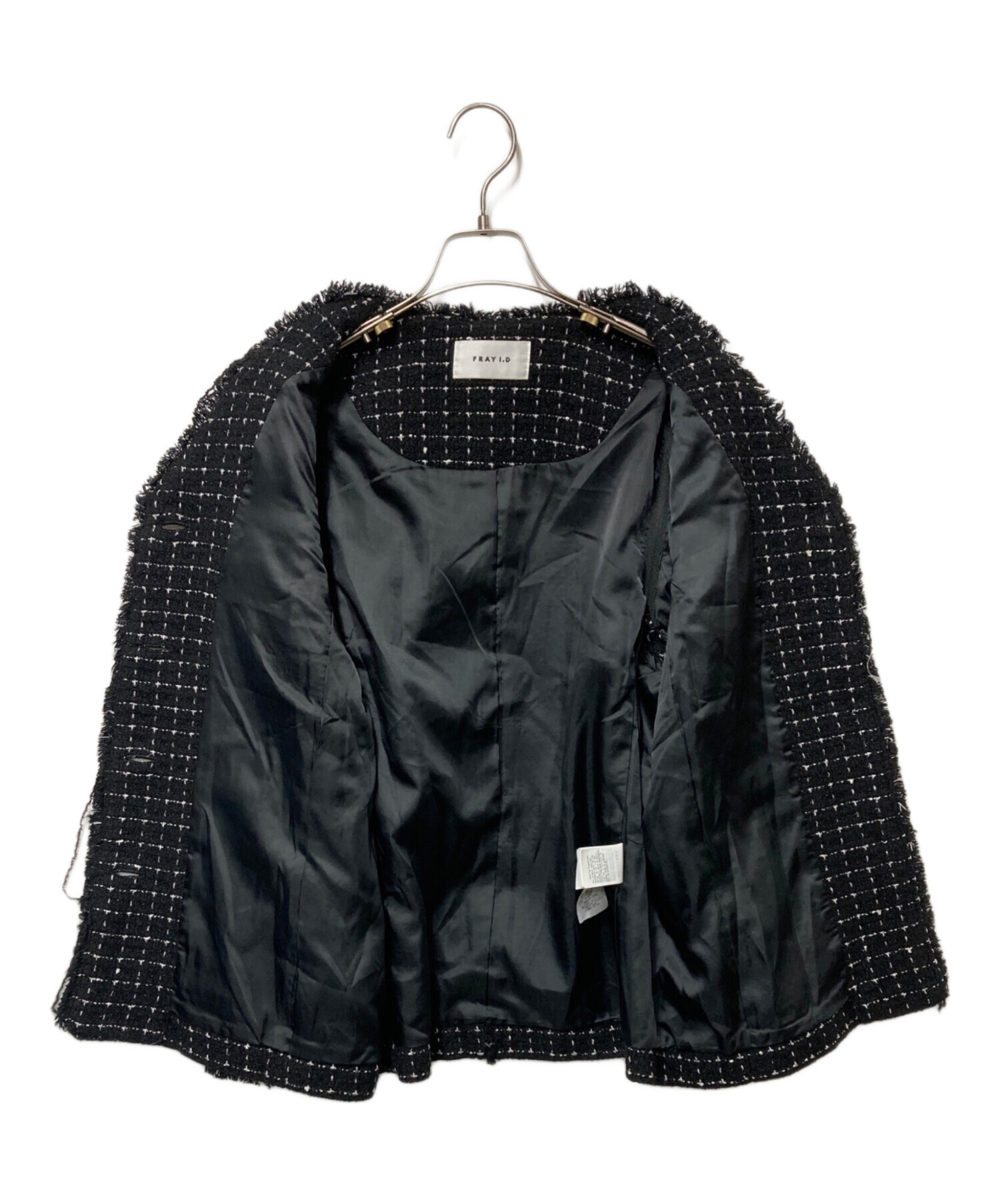 中古・古着通販】FRAY ID (フレイ アイディー) GIOLICAツイード2way