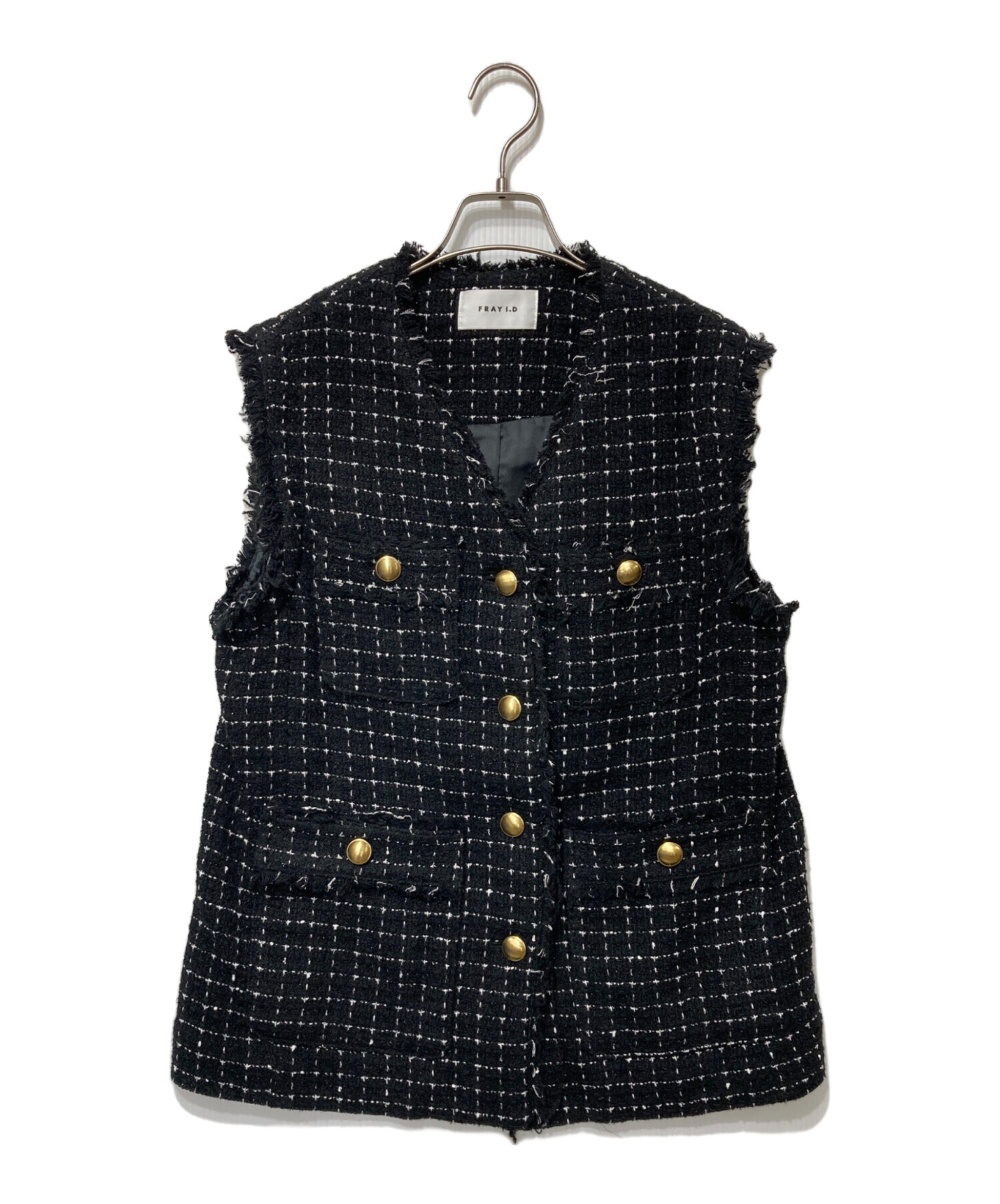 中古・古着通販】FRAY ID (フレイ アイディー) GIOLICAツイード2way