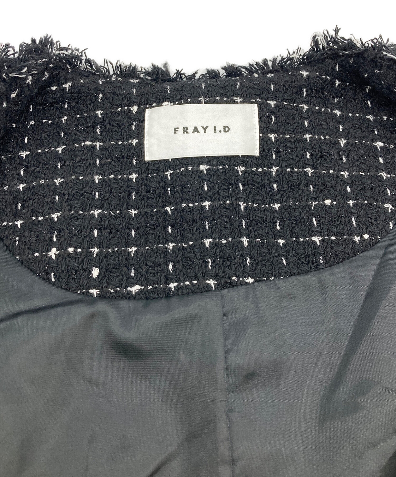 中古・古着通販】FRAY ID (フレイ アイディー) GIOLICAツイード2way