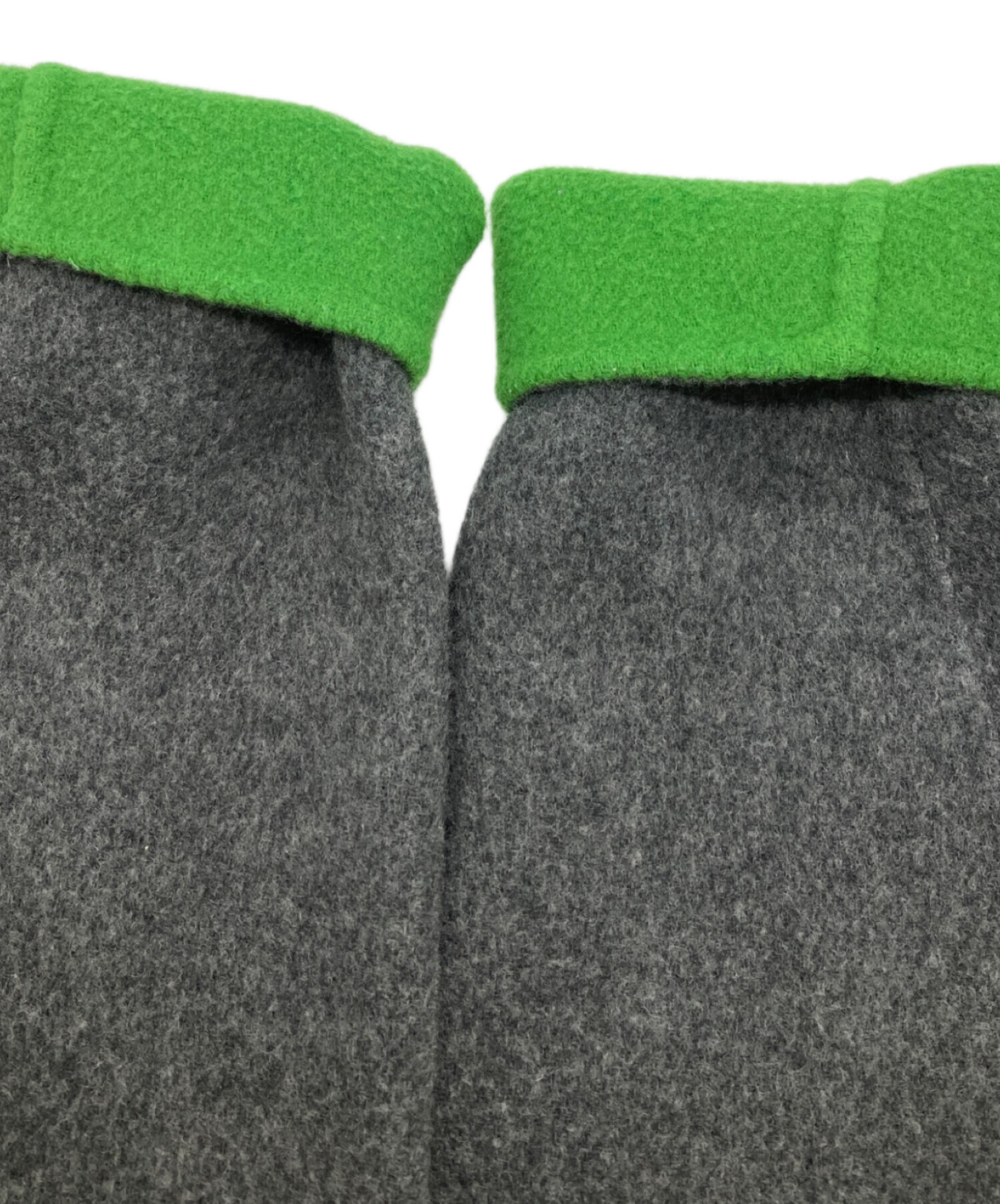 人気 エンフォルド ダブルビーバースリットコート ウール 38 グレー グリーン ENFOLD ダブルビーバースリットコート グレー 38 - メルカリ