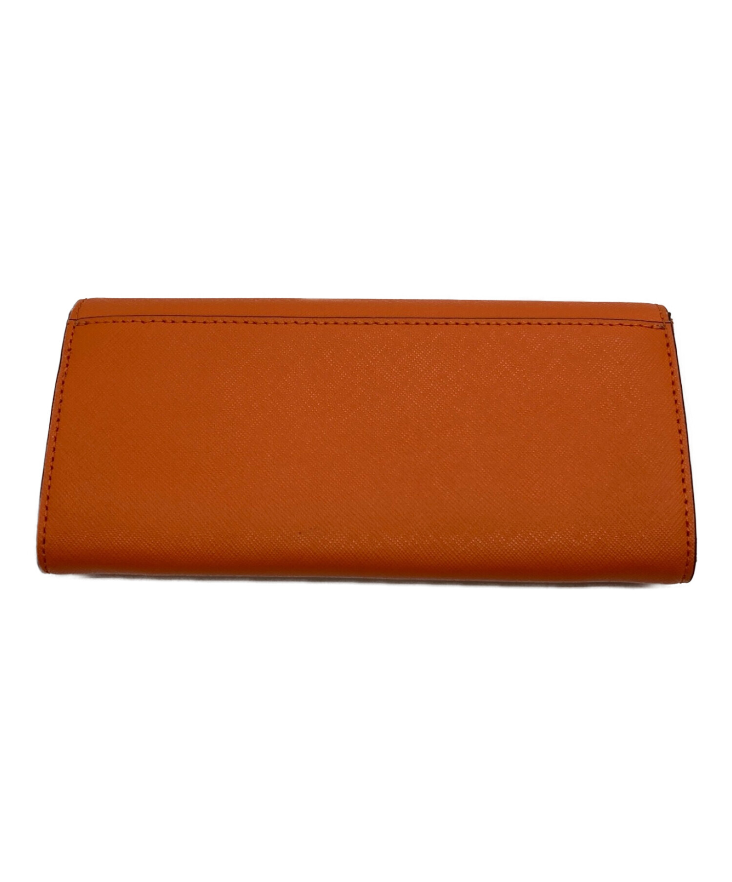 中古・古着通販】MICHAEL KORS (マイケルコース) 長財布 オレンジ 