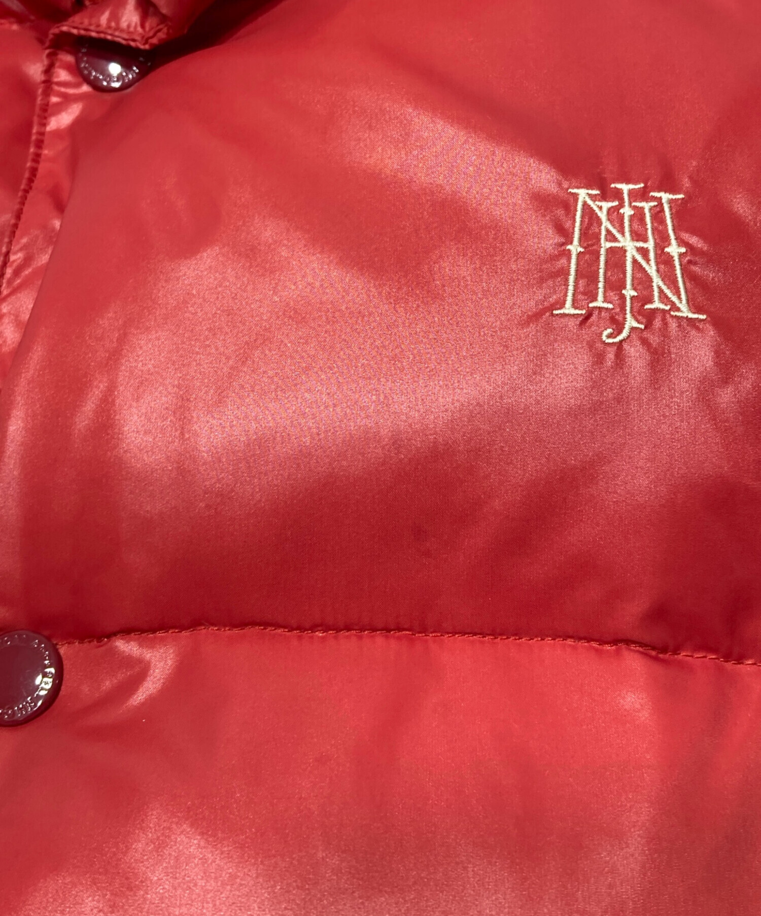 中古・古着通販】NEIGHBORHOOD (ネイバーフッド) ダウンベスト レッド