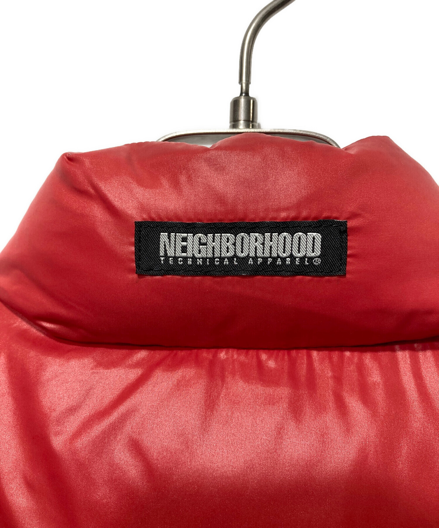 中古・古着通販】NEIGHBORHOOD (ネイバーフッド) ダウンベスト レッド