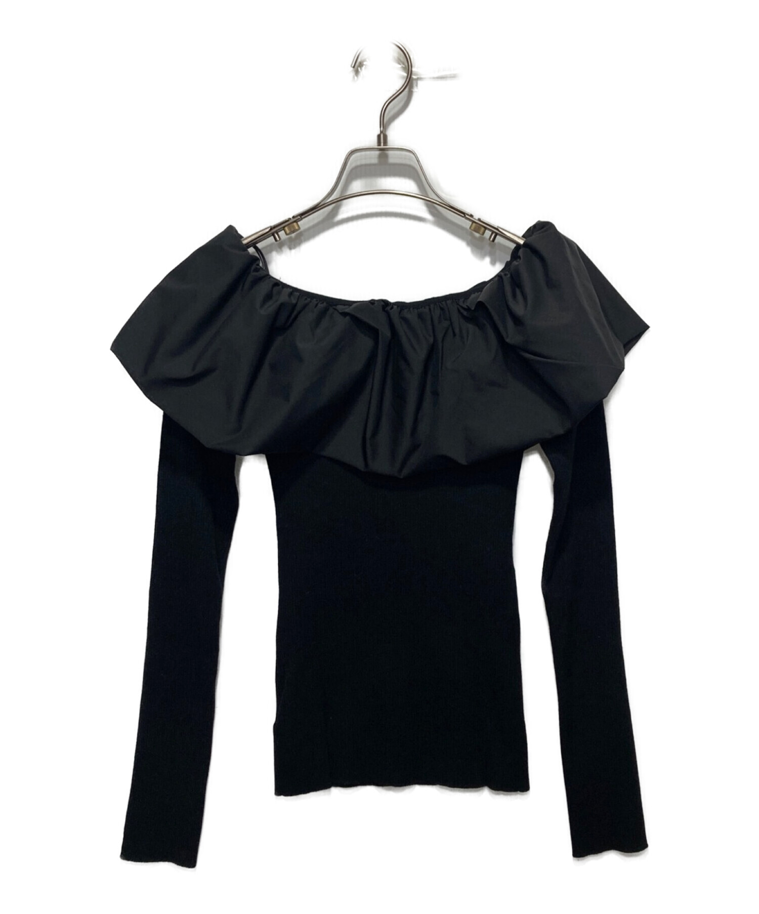 中古・古着通販】FRAY ID (フレイ アイディー) ツイストカラーコンビ