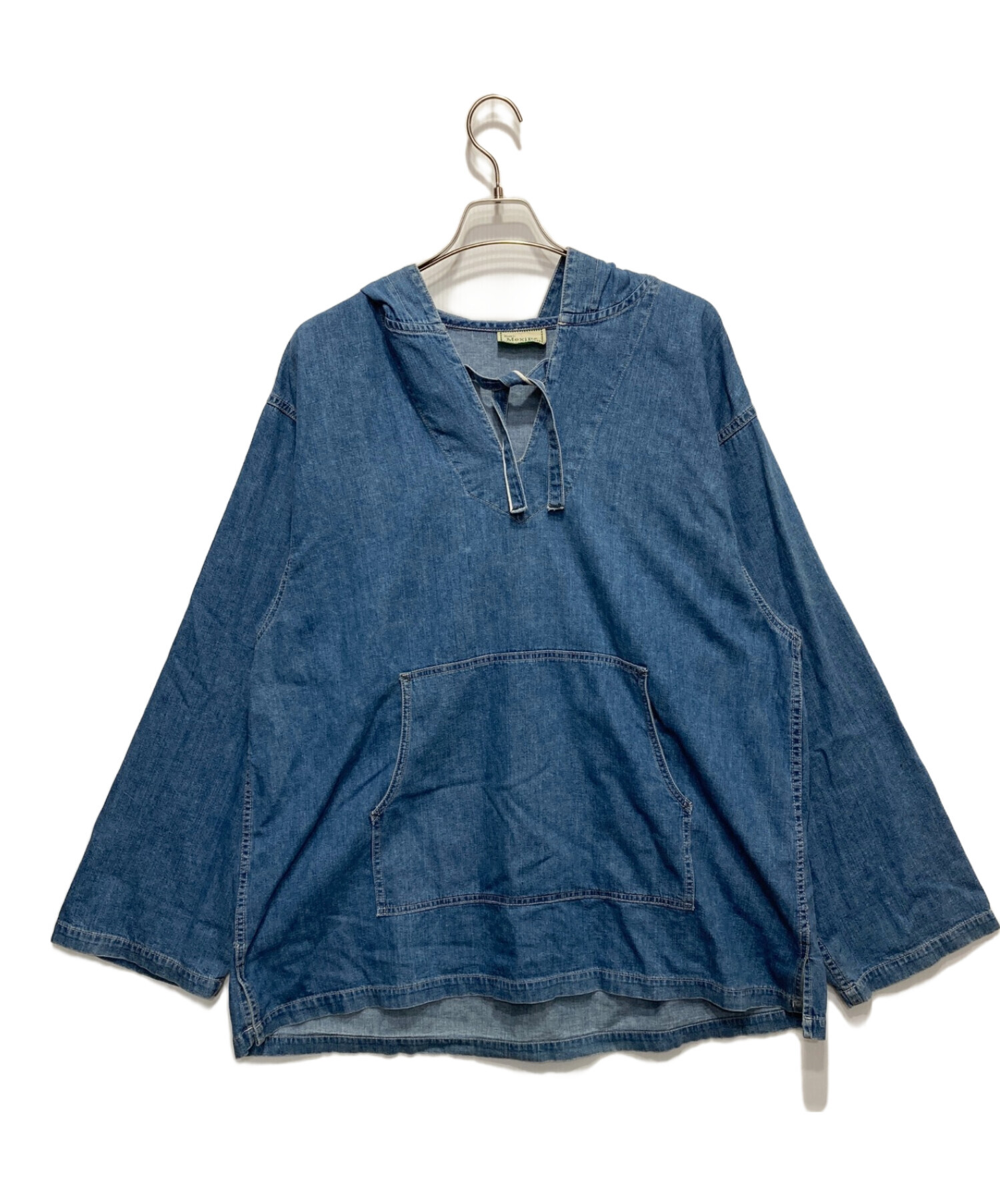 中古・古着通販】mexipa (メキパ) デニムパーカー インディゴ サイズ