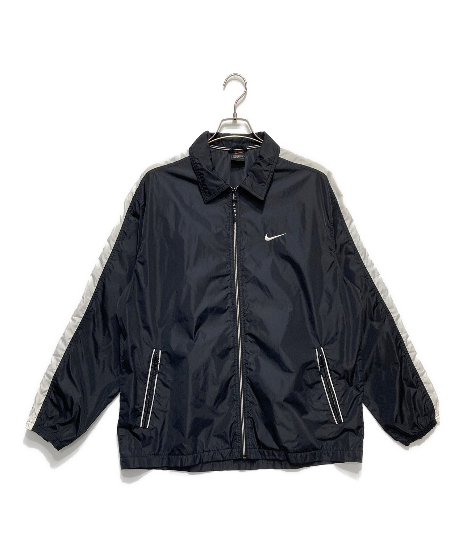 中古・古着通販】NIKE (ナイキ) ジップアップジャケット ブラック