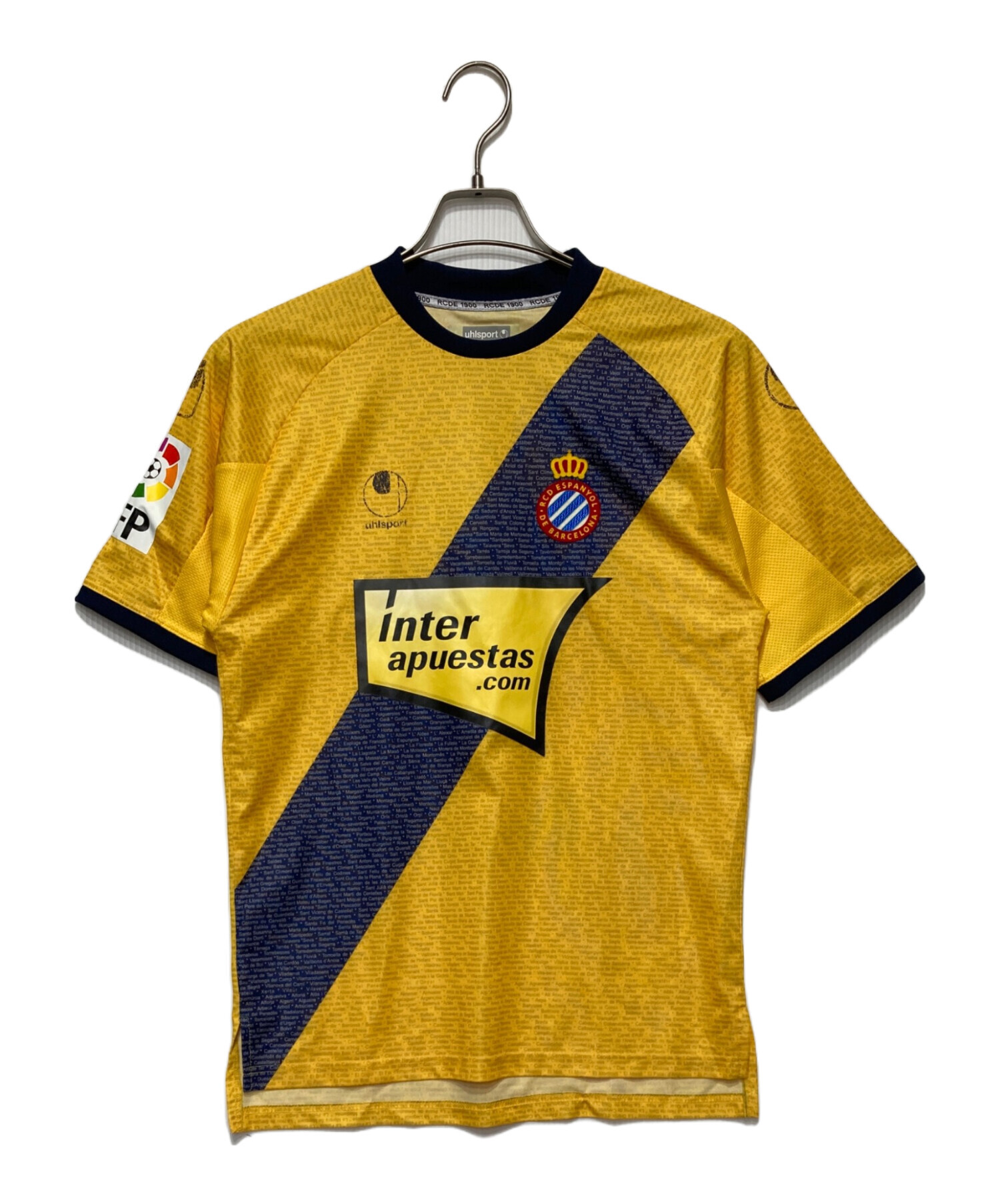 中古・古着通販】uhlsport (ウールシュポルト) ゲームシャツ イエロー 