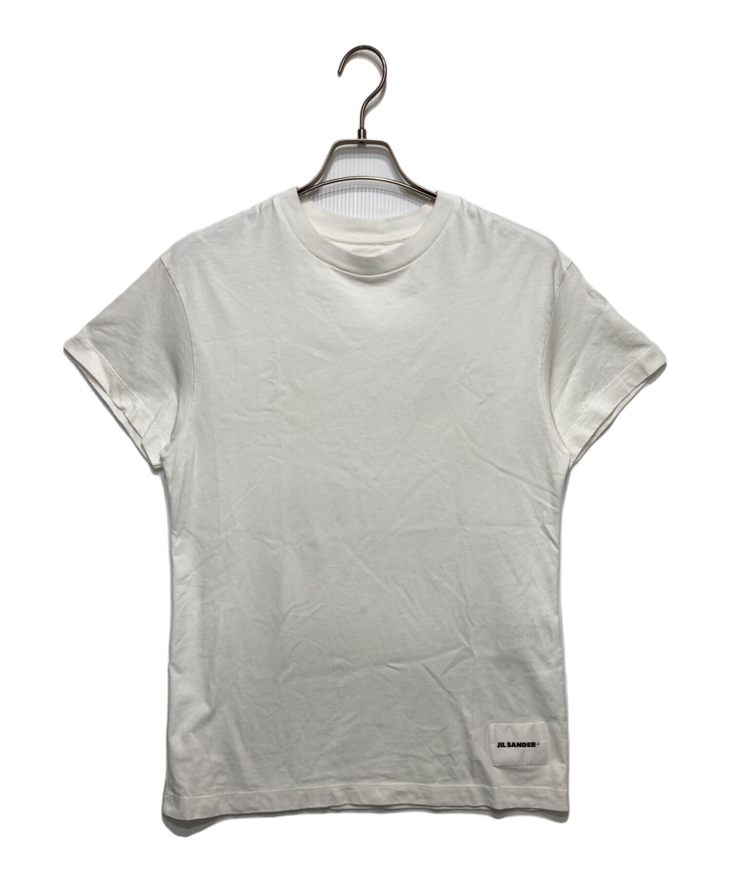 中古・古着通販】JIL SANDER (ジルサンダー) 裾パッチクルーネックT 
