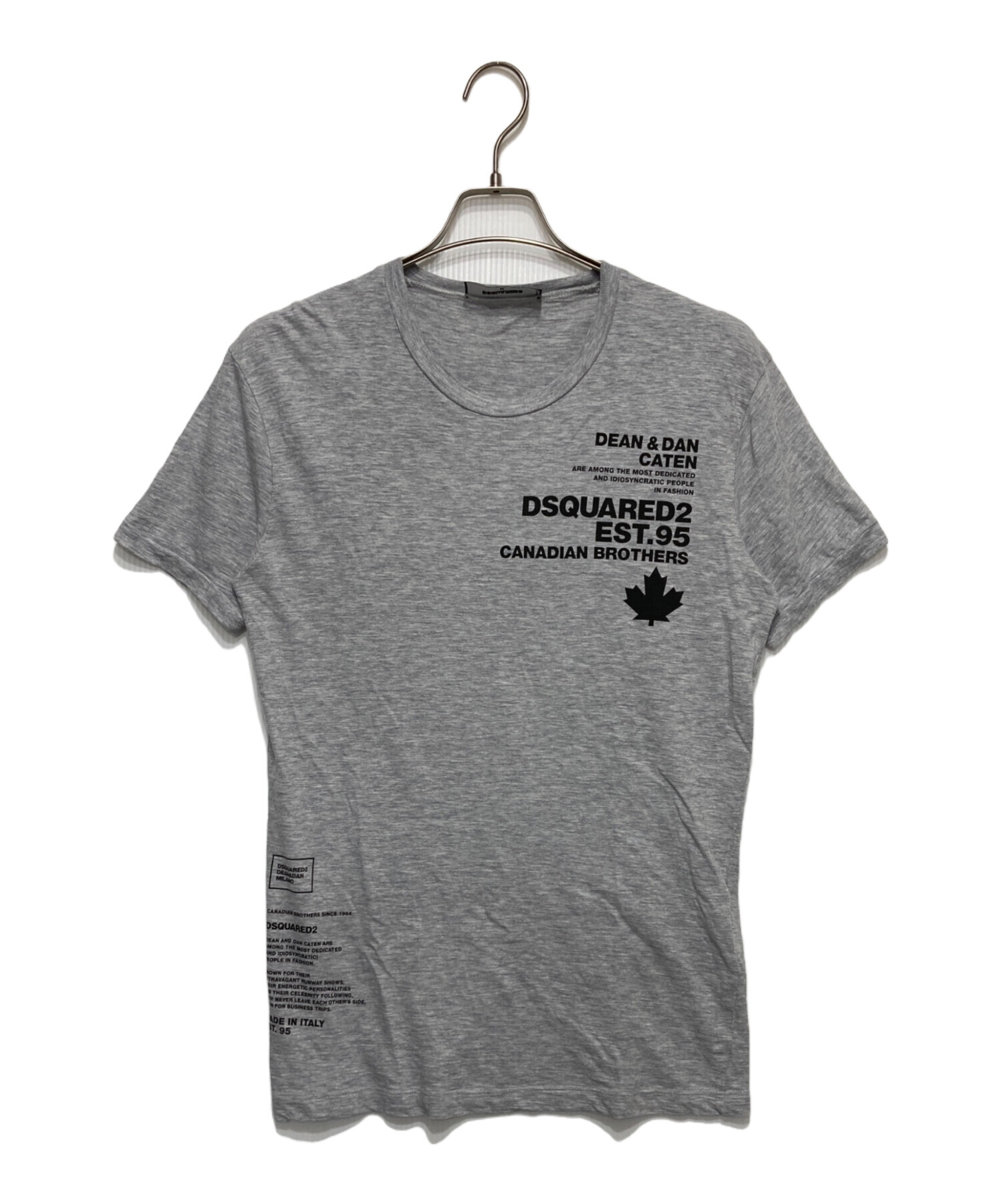 中古・古着通販】DSQUARED2 (ディースクエアード) プリントTシャツ 