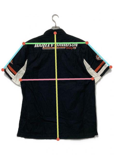 中古・古着通販】HARLEY-DAVIDSON (ハーレーダビッドソン) 刺繍半袖