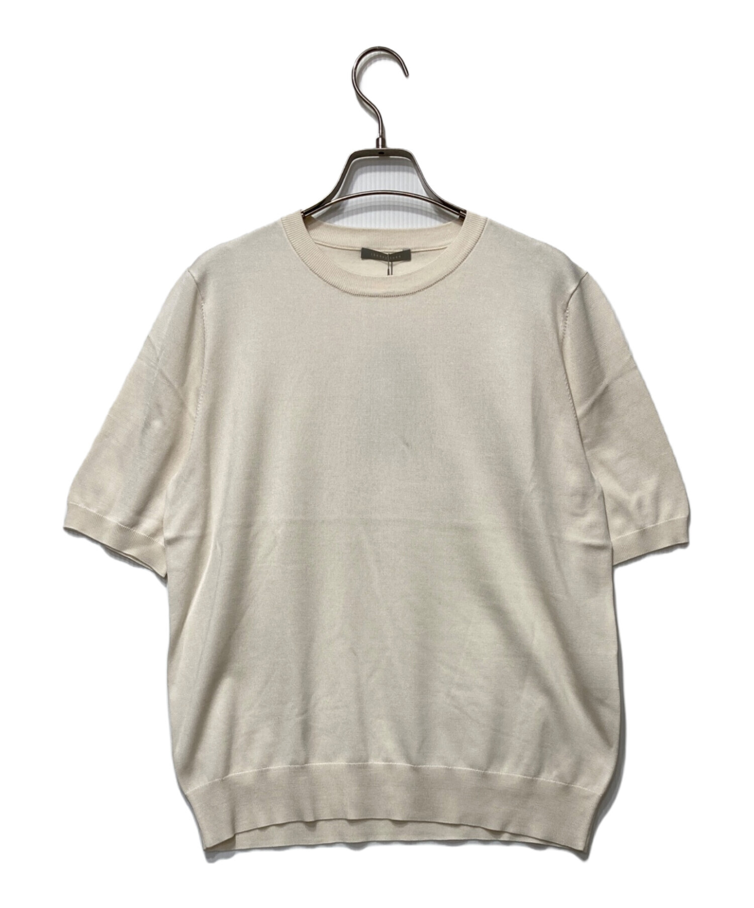 未使用✨セオリーリュクス 23SS モックネックニット サマーニット 38 Theoryluxe 2023ss サマーニット ホワイト 38 Theory luxe 23ss