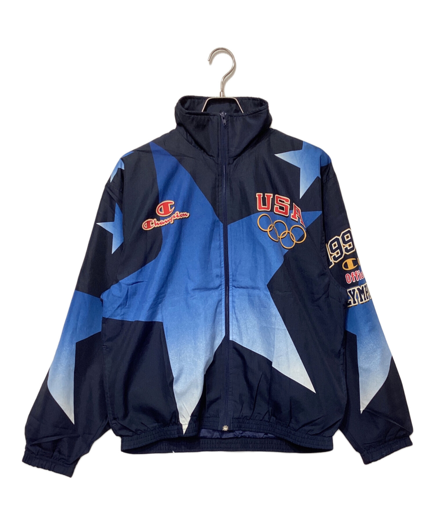 champion ジップアップジャンパー　サイズL Champion ジップアップジャケット USA製 Champion - チャンピオン