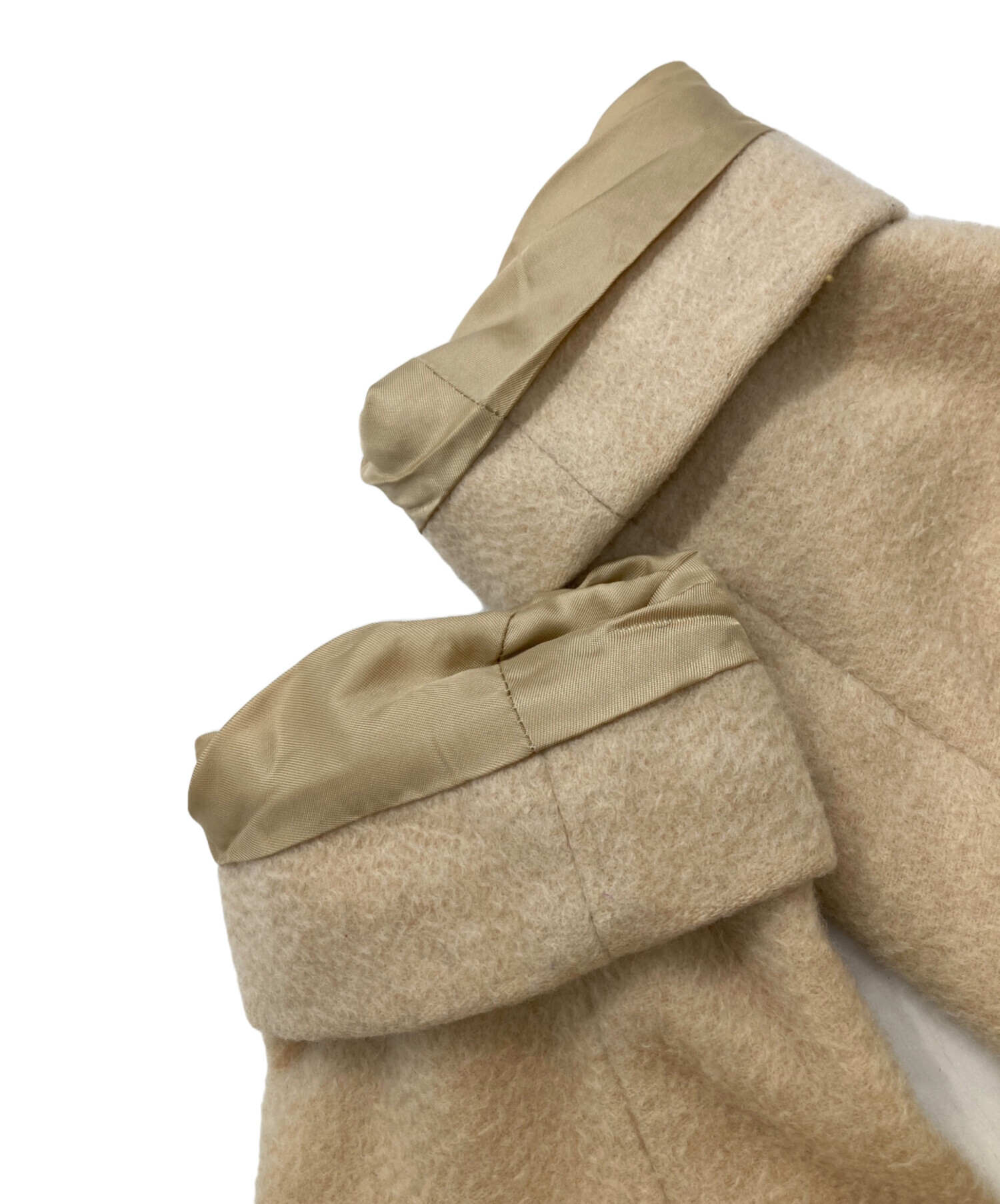 美品‼️【マックスマーラ】38ステュディオカシミヤ100%ベルテッドコートベージュ 中古・古着通販】Max Mara Studio (マックスマーラ ストゥディオ