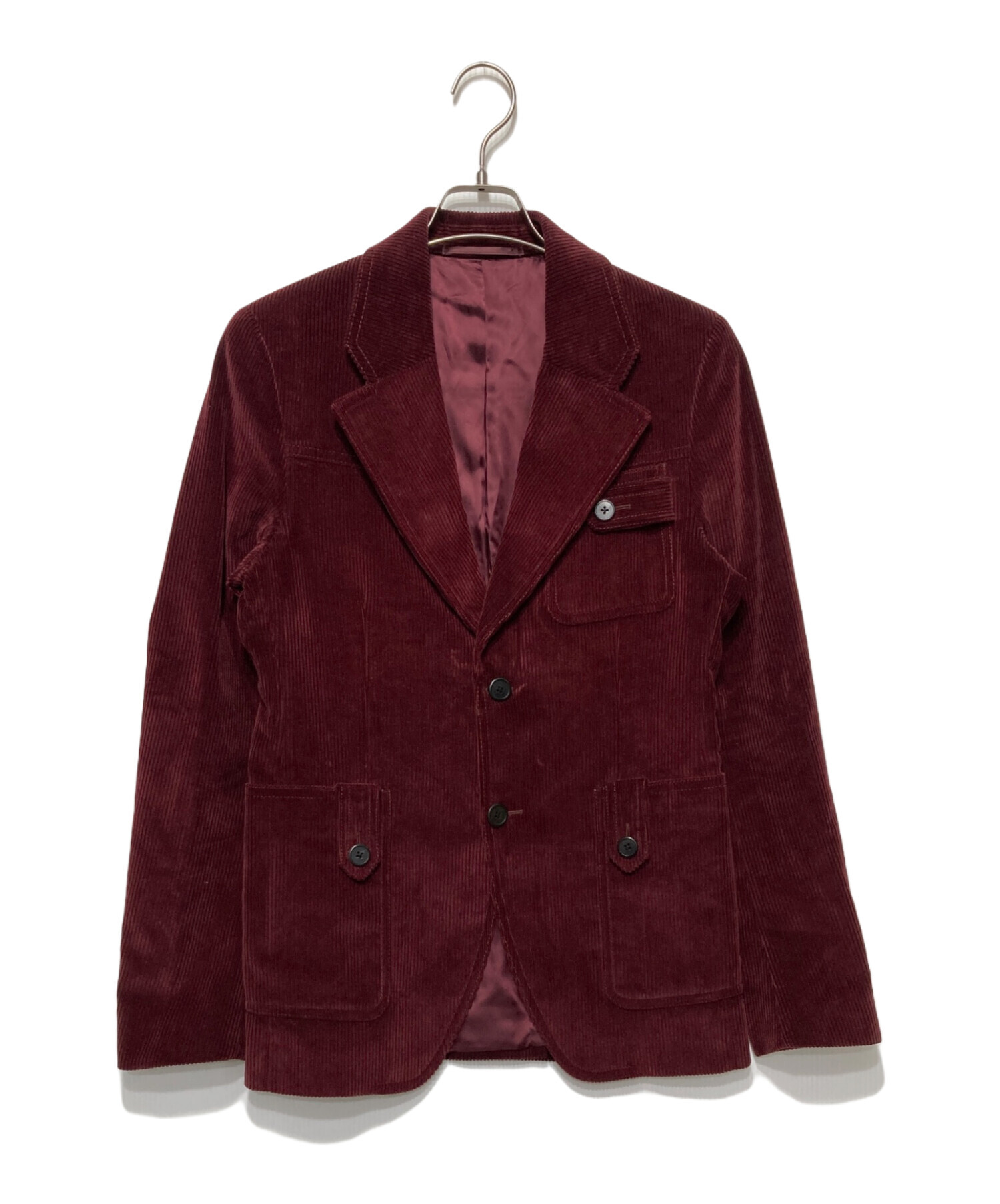 中古・古着通販】PRADA (プラダ) コーデュロイテーラードジャケット