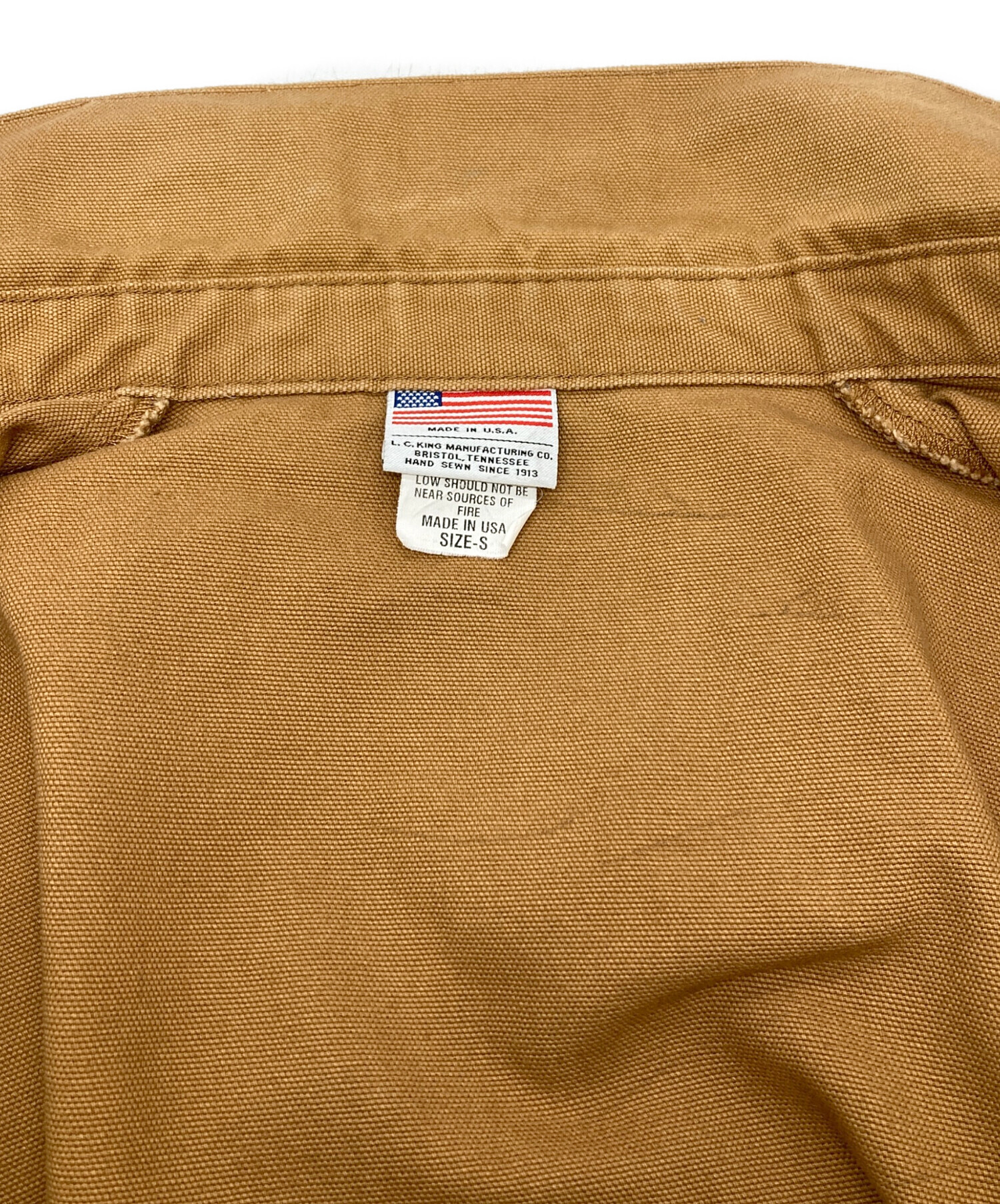 中古・古着通販】Pointer (ポインター) ダックカバーオール ブラウン