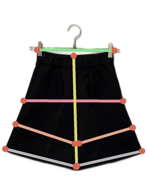 yori トリプルクロスショートパンツ　黒36 中古・古着通販】YORI (ヨリ) トリプルクロスショートパンツ ブラック