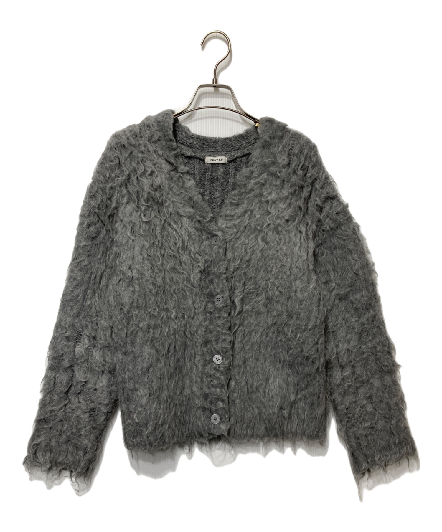 中古・古着通販】FRAY ID (フレイ アイディー) モヘアMIXシャギー