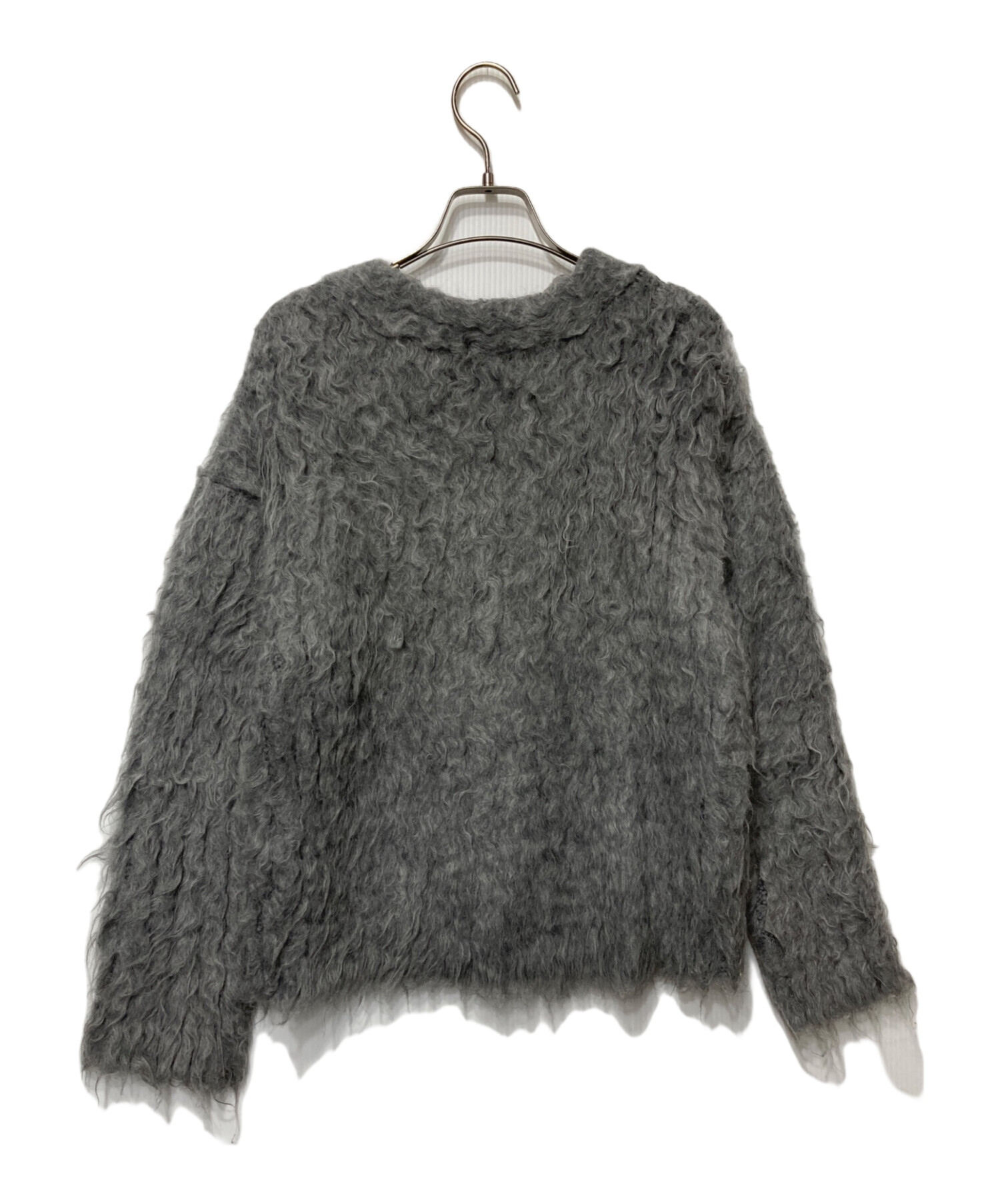 中古・古着通販】FRAY ID (フレイ アイディー) モヘアMIXシャギー