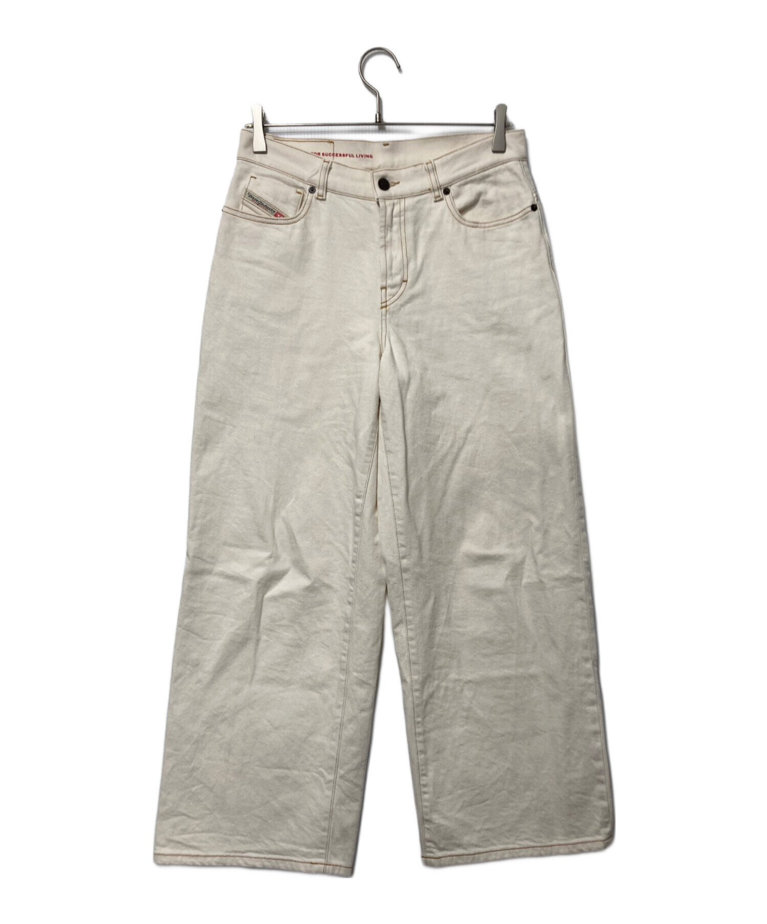 中古・古着通販】DIESEL (ディーゼル) デニムパンツ アイボリー サイズ