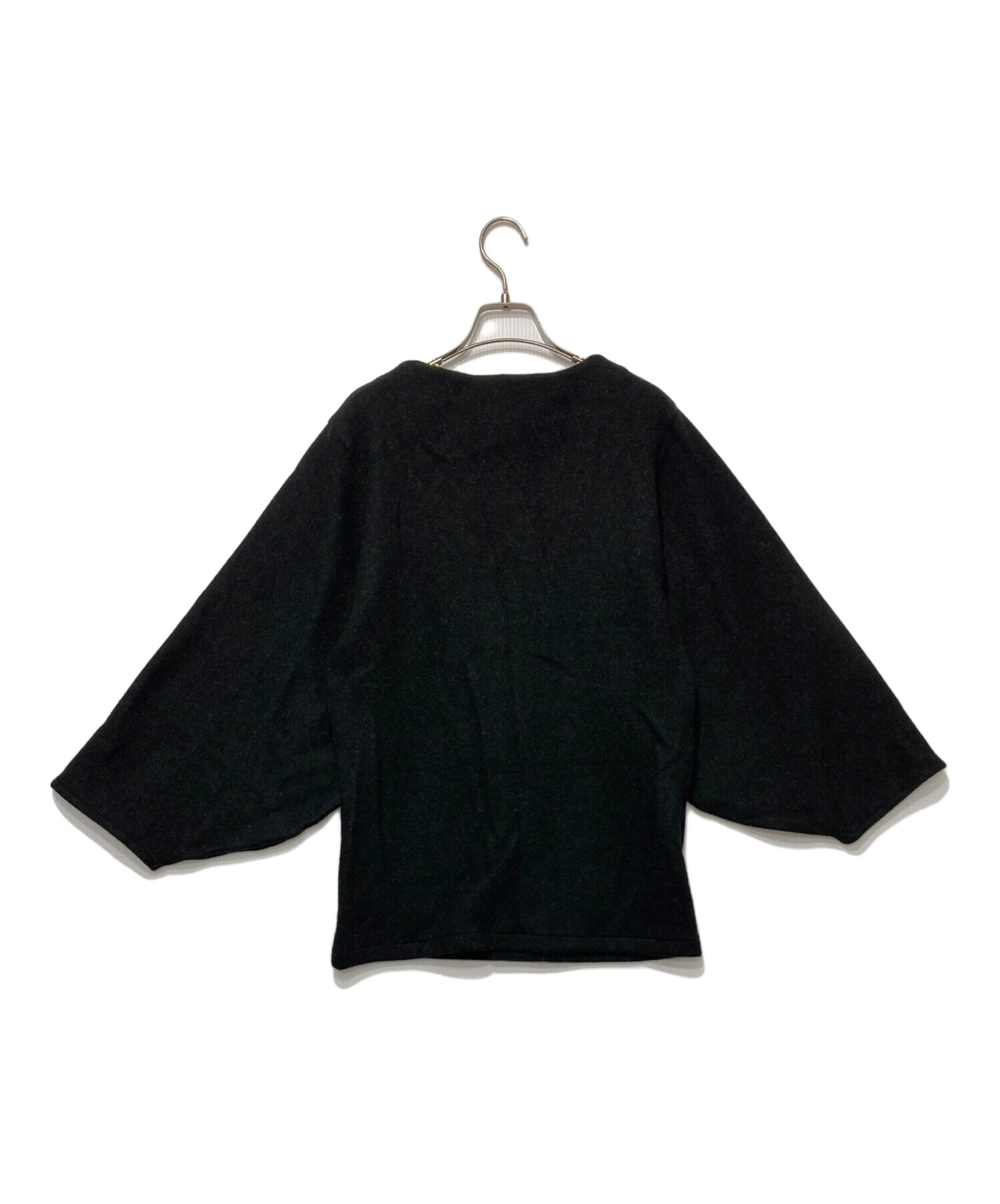 中古・古着通販】SOU・SOU (ソウソウ) ウールカーディガン ブラック