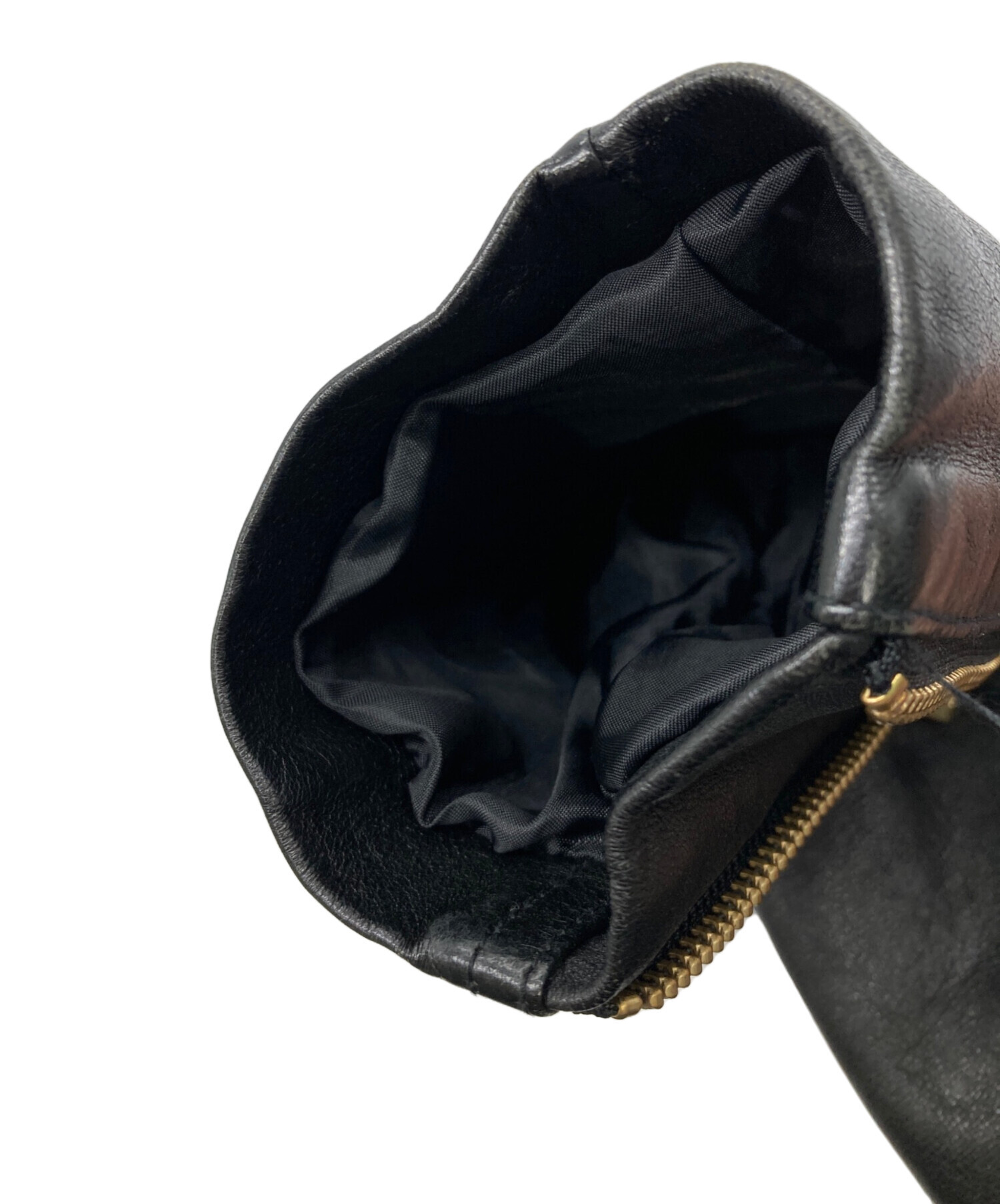 中古・古着通販】Noble (ノーブル) レザーライダースジャケット