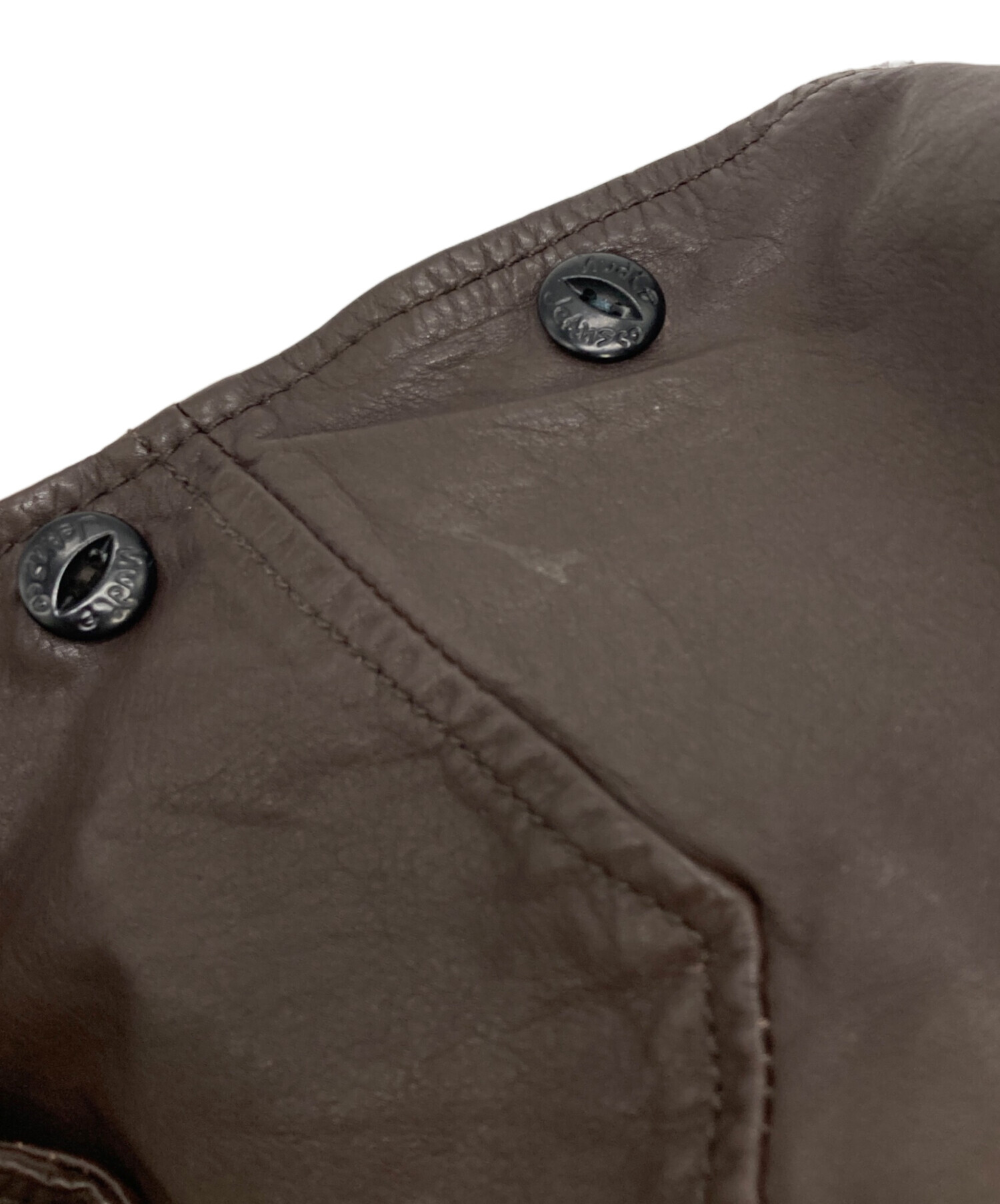 中古・古着通販】NUDIE JEANS (ヌーディー・ジーンズ) レザーシャツ