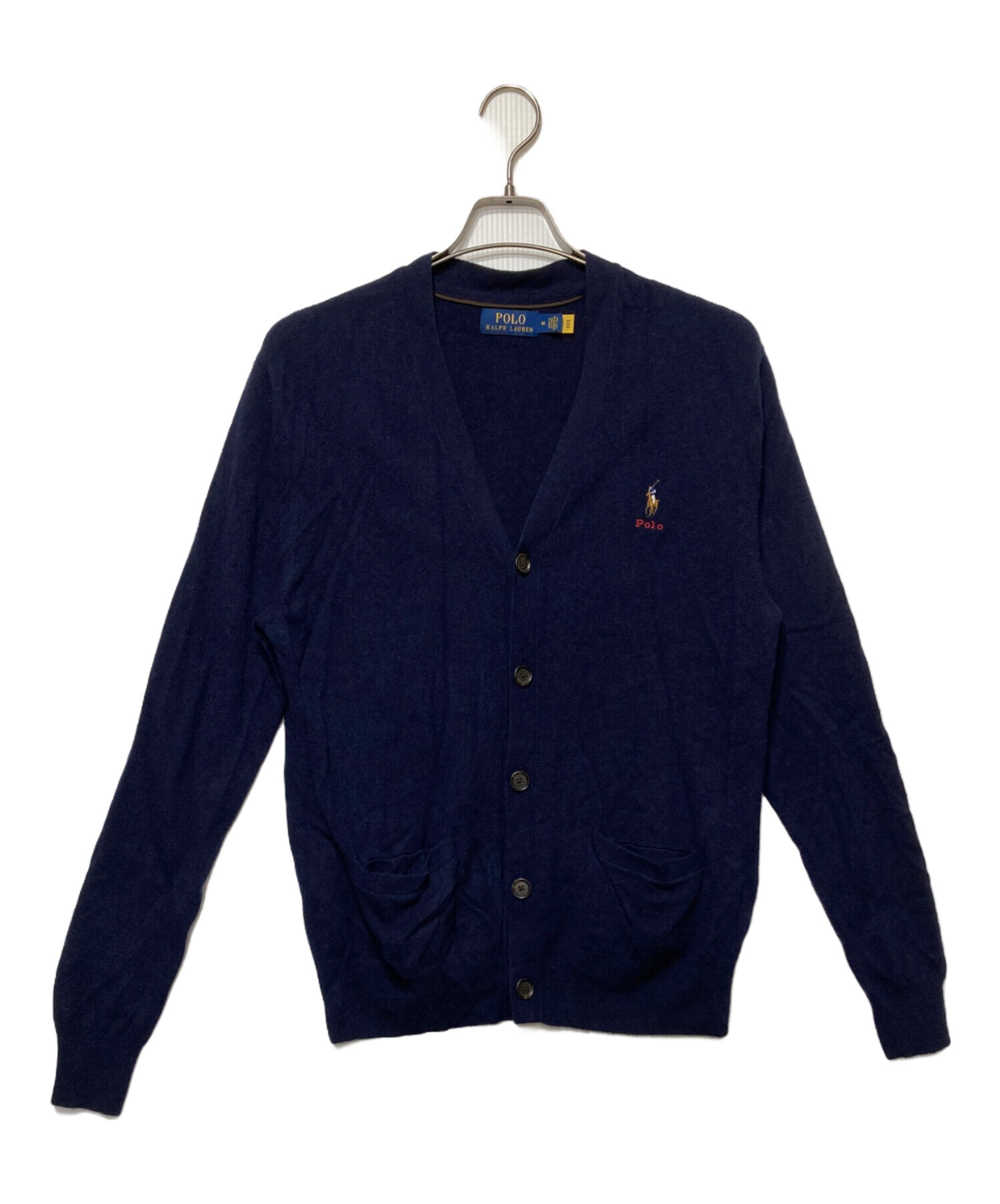 ポロ ラルフ ローレン ネイビー カーディガン サイズM POLO RALPH