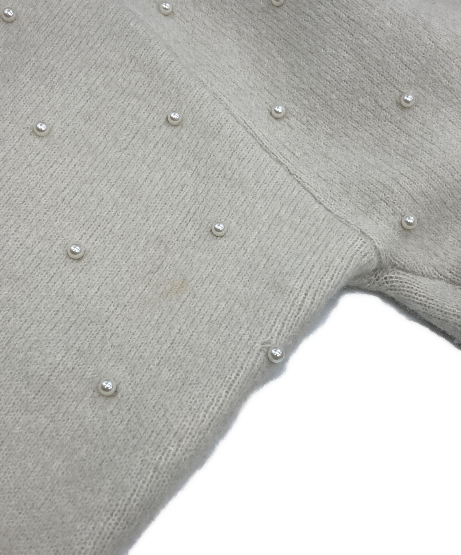 中古・古着通販】Rirandture (リランドチュール) パールコクーンニット