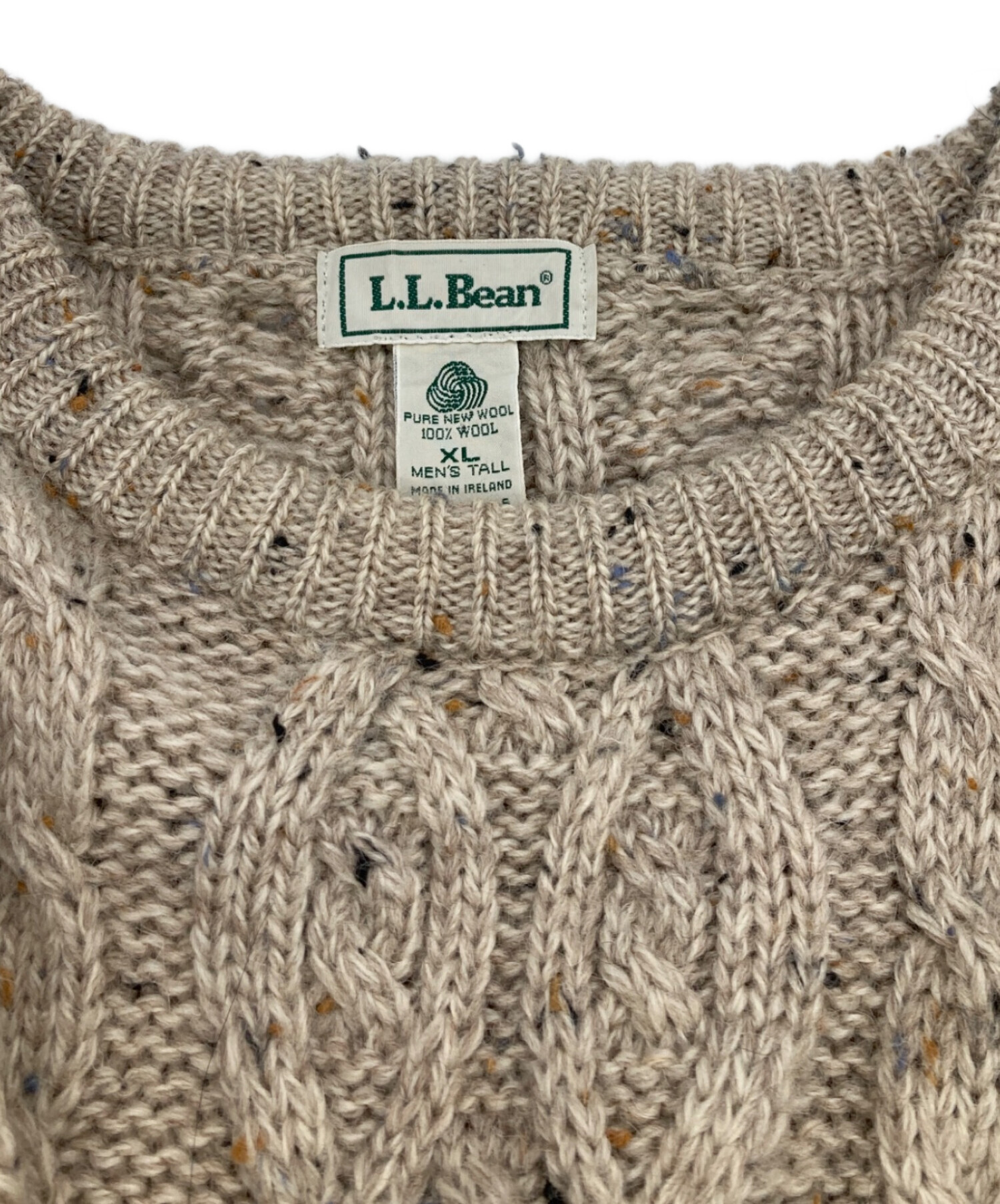 中古・古着通販】L.L.Bean (エルエルビーン) フィッシャーマンニット