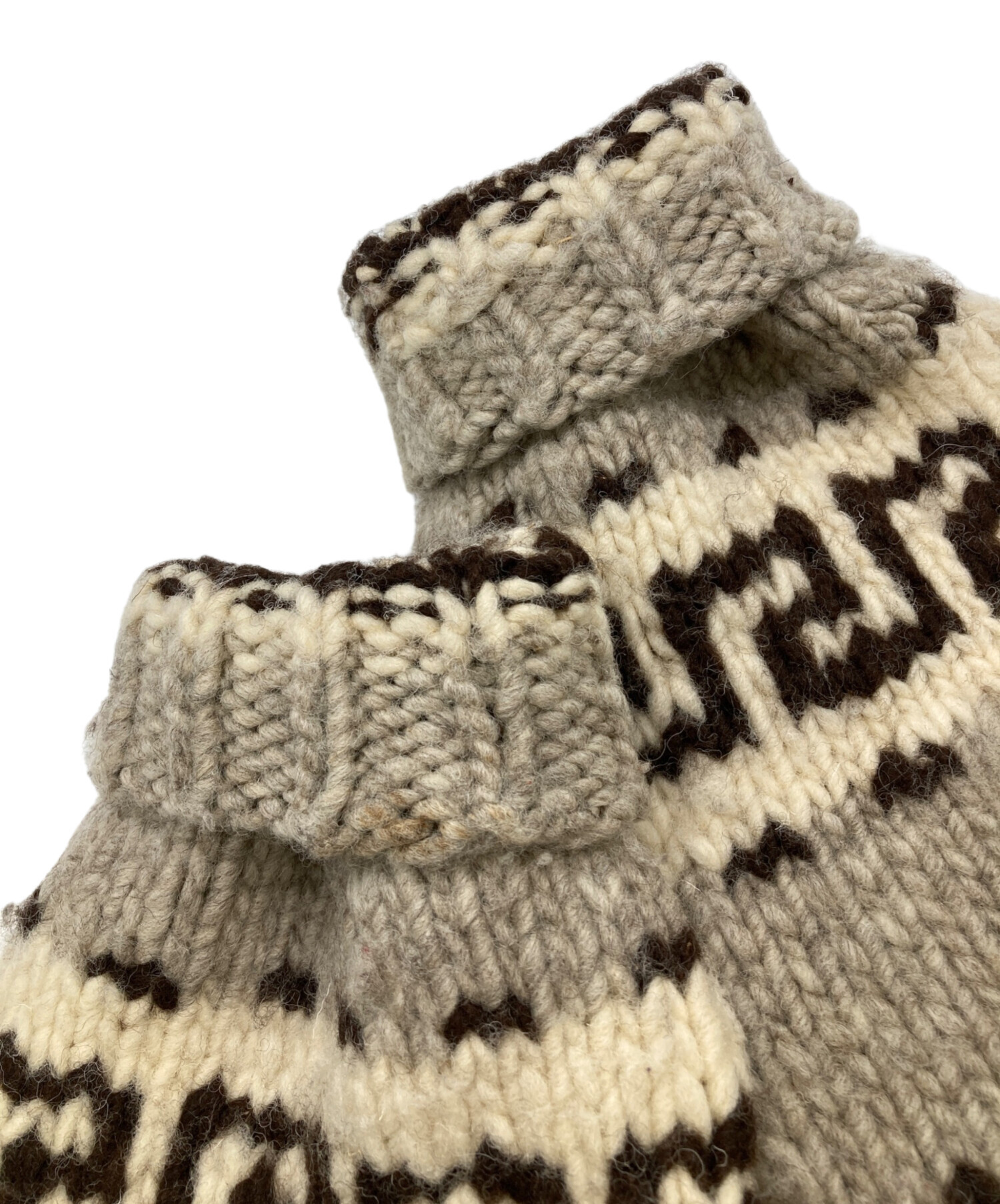 中古・古着通販】MODESTE INDIAN (MODESTE INDIAN) カウチンニット