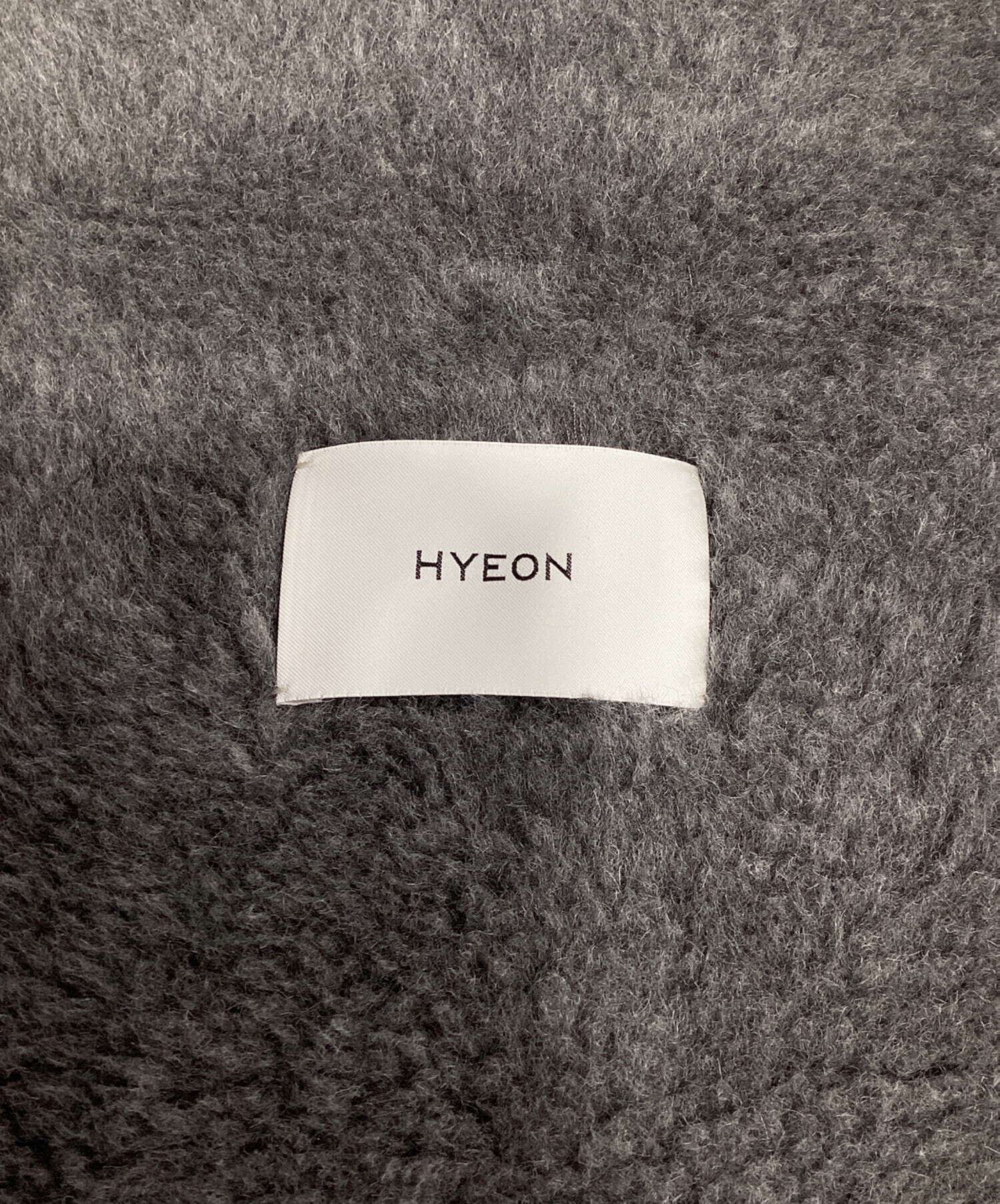 中古・古着通販】HYEON (ヘヨン) ted stole グレー｜ブランド・古着