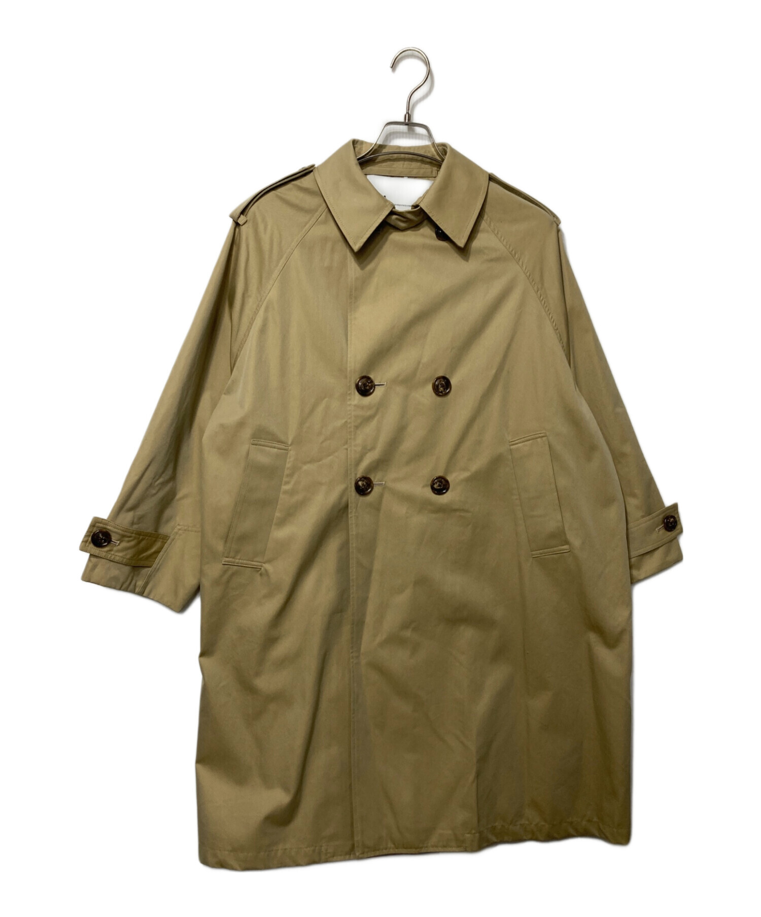 中古・古着通販】ticca (ティッカ) トレンチテントコート ベージュ