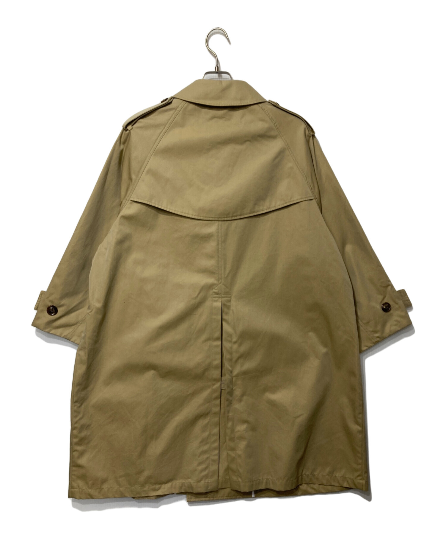 中古・古着通販】ticca (ティッカ) トレンチテントコート ベージュ