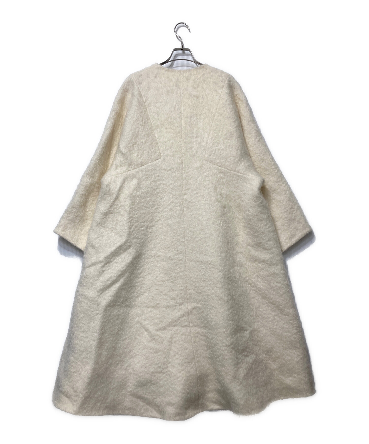 中古・古着通販】ADORE (アドーア) シャギーモヘヤコート アイボリー