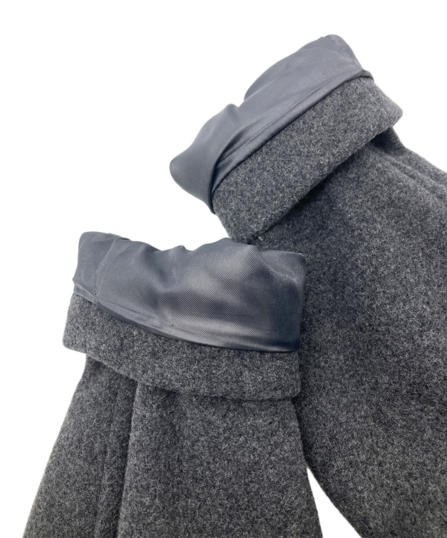 中古・古着通販】BALLSEY (ボールジィ) ウールナイロンベロア コクーン