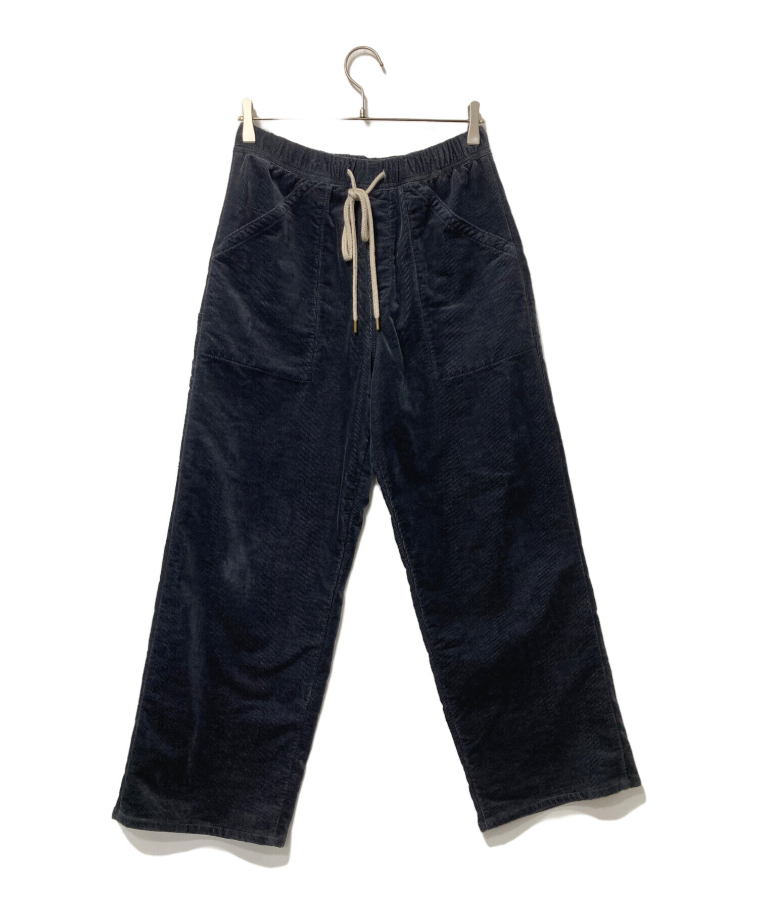【中古】未使用品 リー × アリシアスタン Relax Corduroy Pants パンツ イージー コーデュロイ S ネイビー /DO 中古・古着通販】LEE (リー) ALEXIA STAM (アリシアスタン) Relax