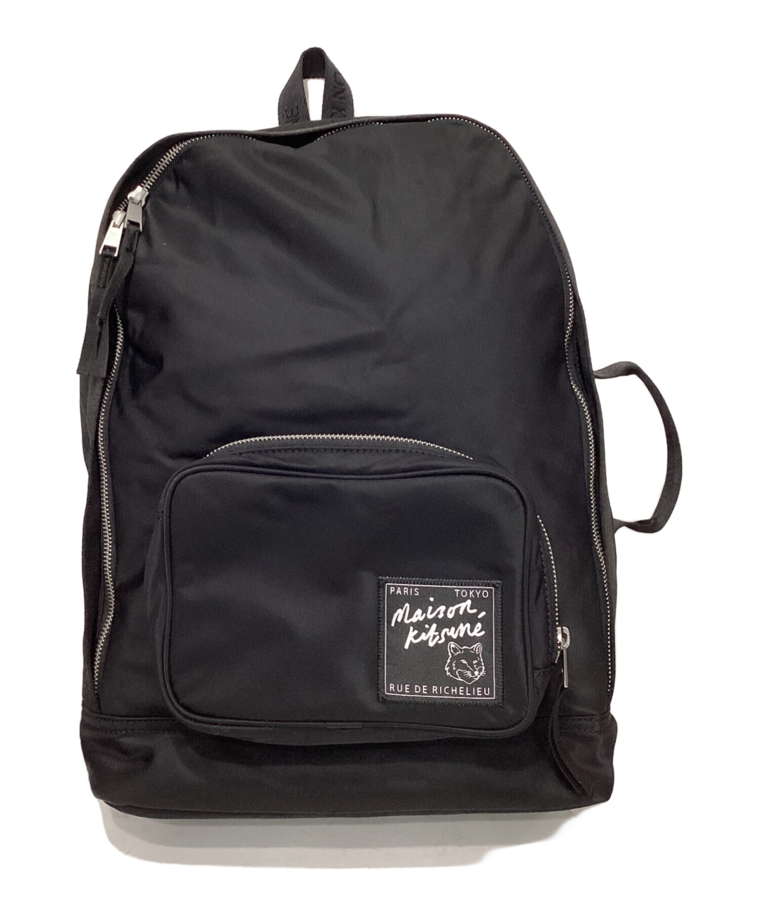 中古・古着通販】maison kitsune (メゾンキツネ) ナイロンバックパック 