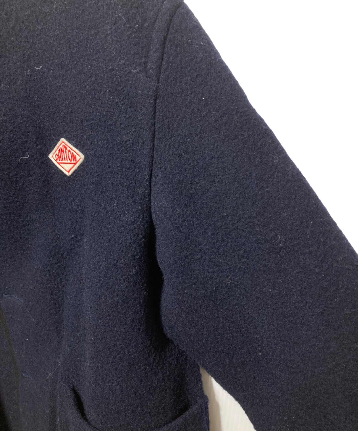 中古・古着通販】DANTON (ダントン) ウールモッサノーカラージャケット
