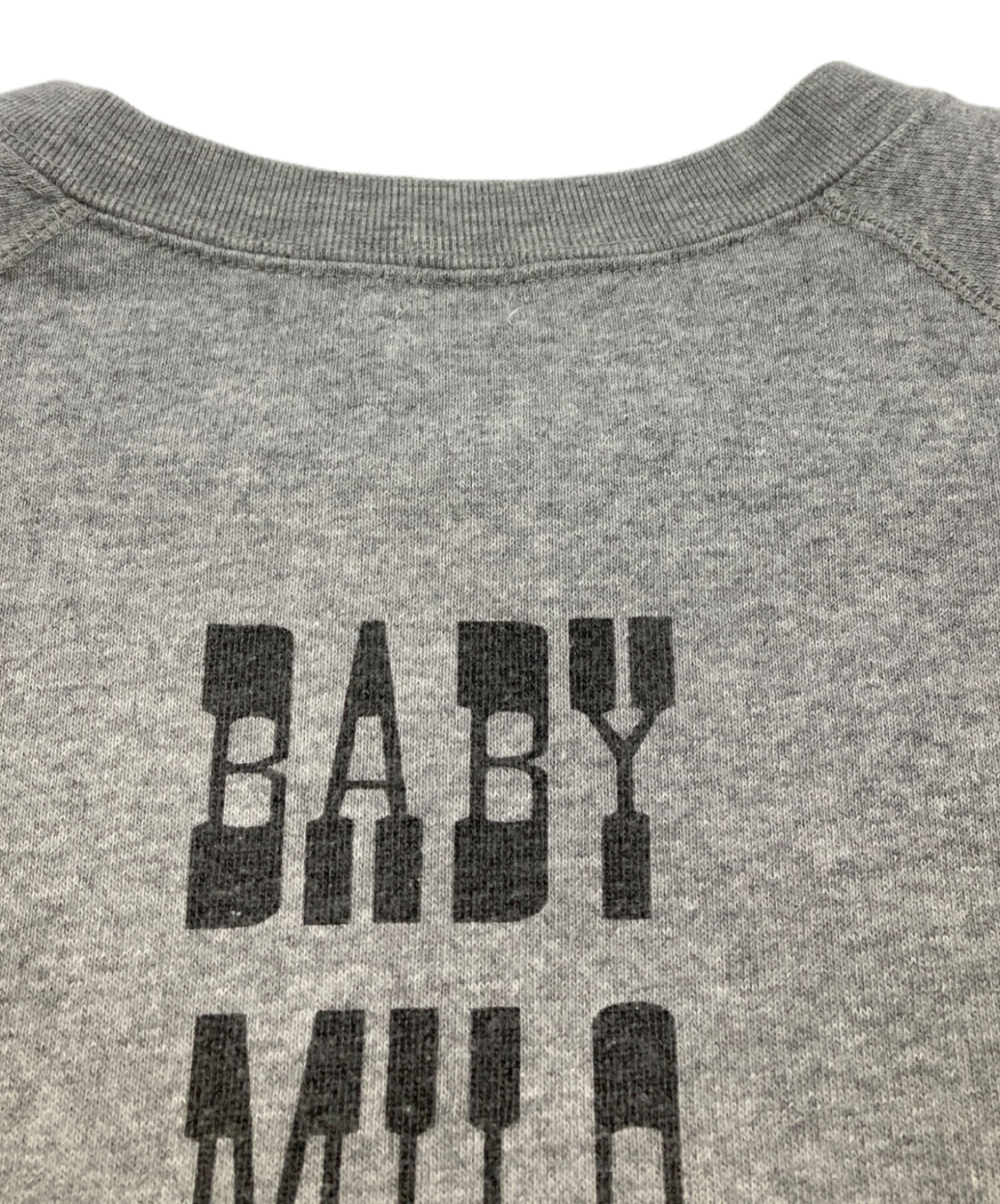 中古・古着通販】BABY MiLO (ベビーマイロ) 半袖スウェット グレー 