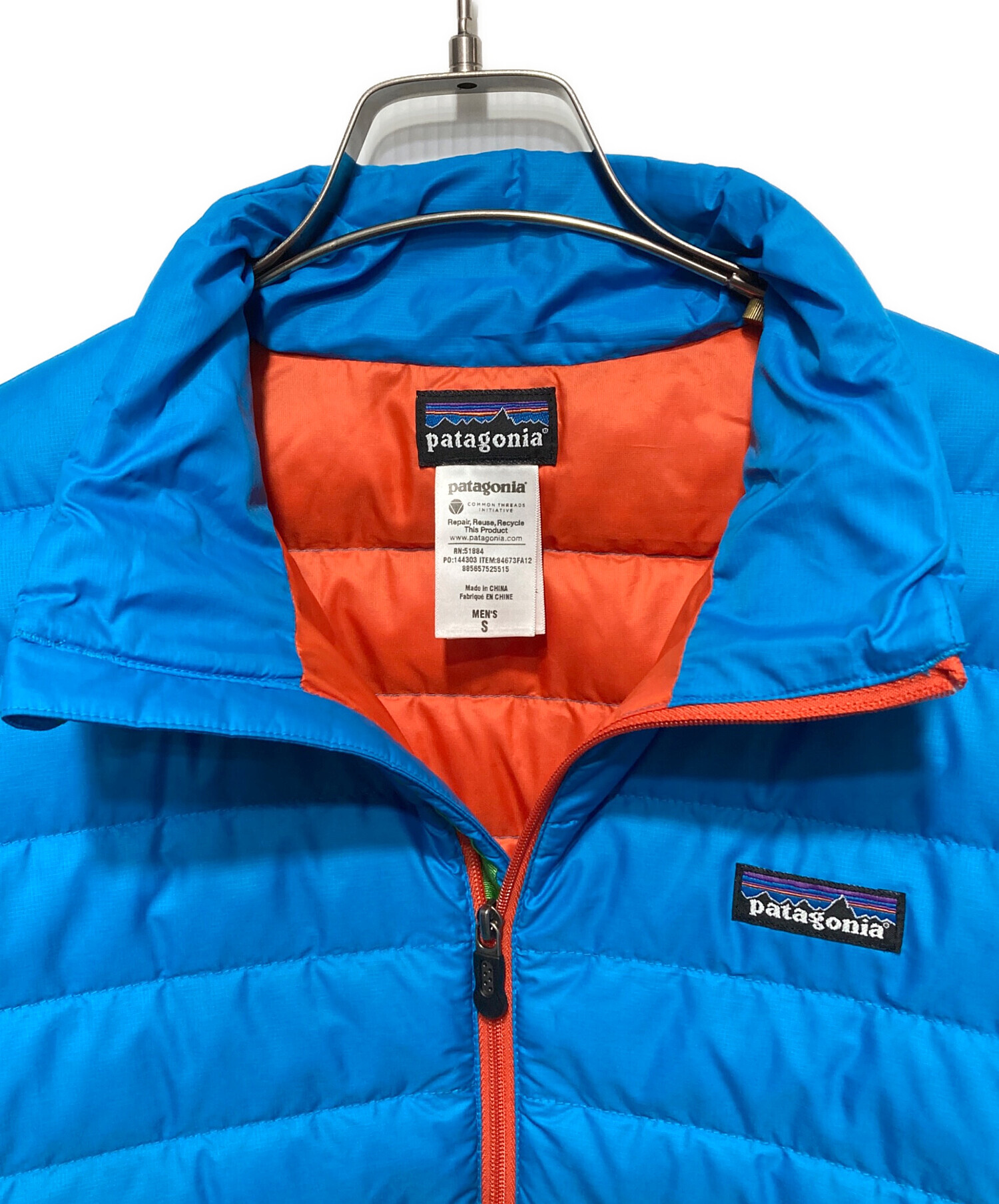 中古・古着通販】Patagonia (パタゴニア) ダウンセーター ブルー