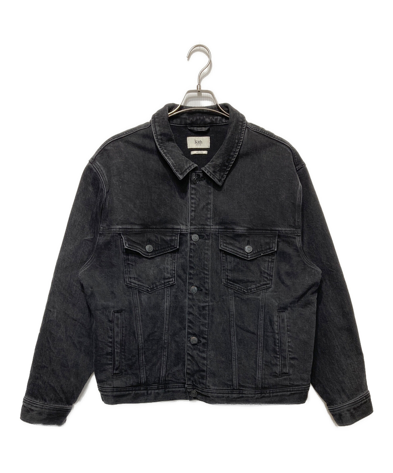 中古・古着通販】KITH (キス) 3rd Black Denim Jacket ブラック サイズ 