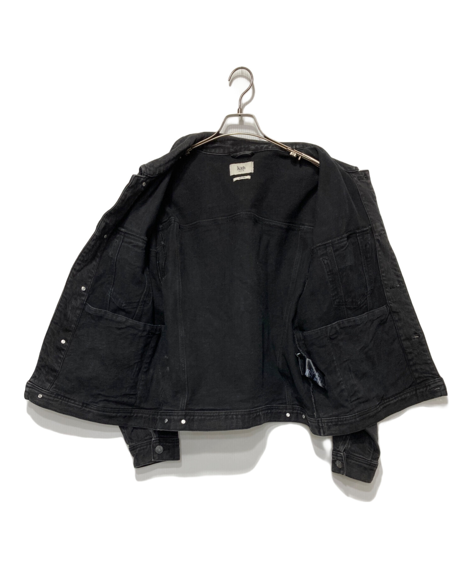 中古・古着通販】KITH (キス) 3rd Black Denim Jacket ブラック サイズ 