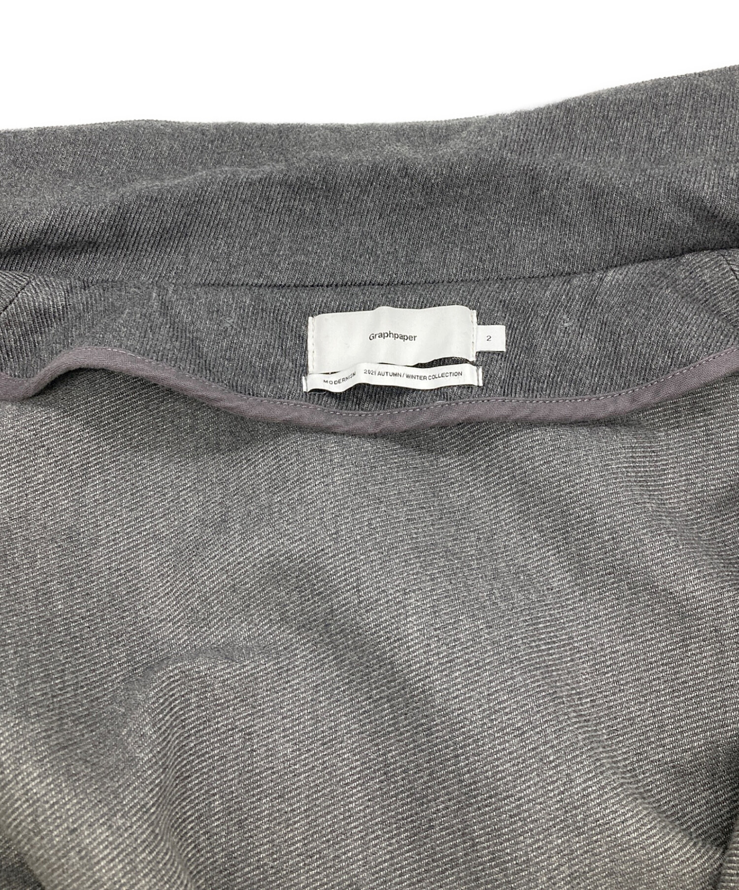 中古・古着通販】Graphpaper (グラフペーパー) Hard Twill Stand