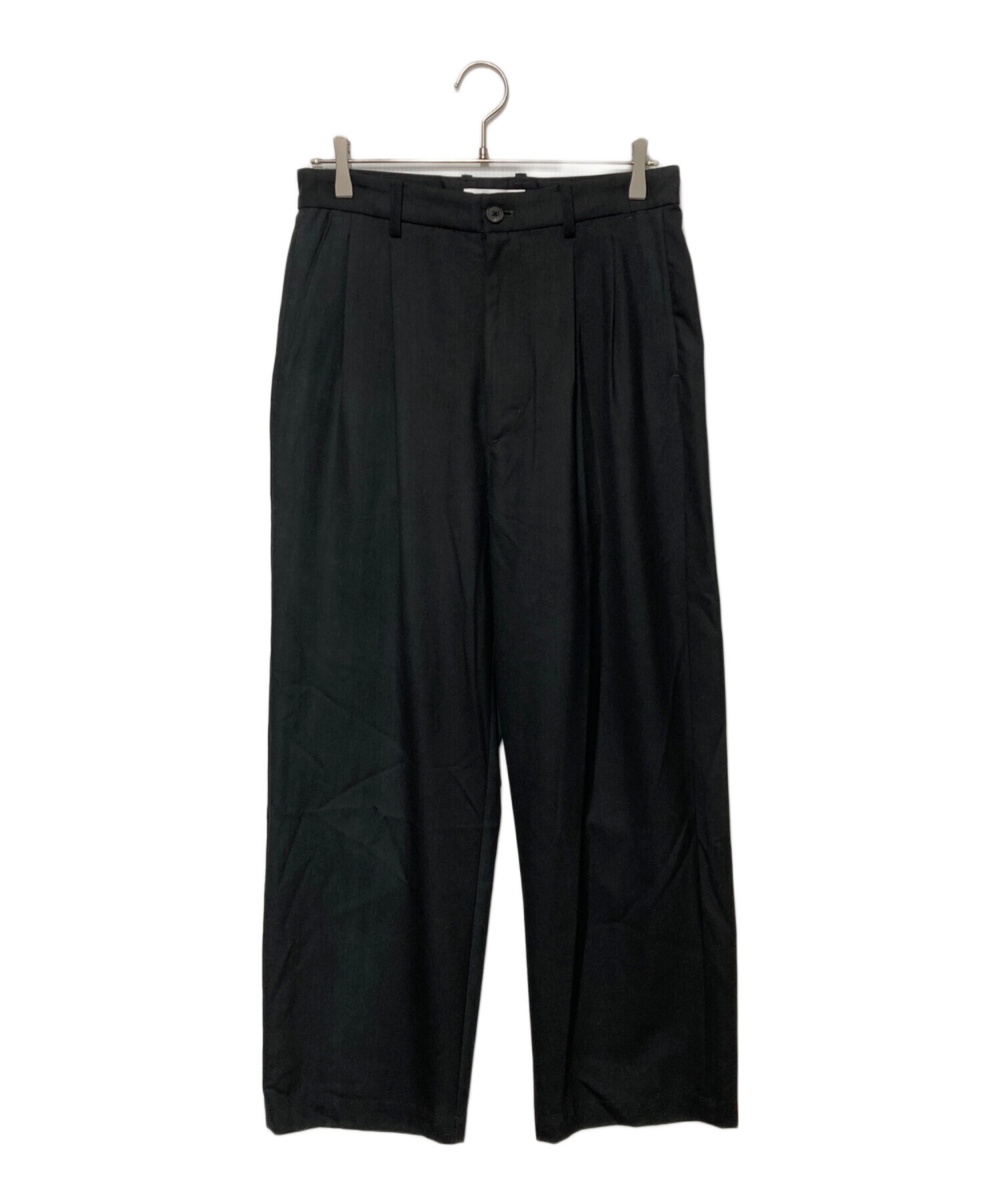 中古・古着通販】cornier (コルニエ) Super130's WORSTED WOOL 2-TUCK