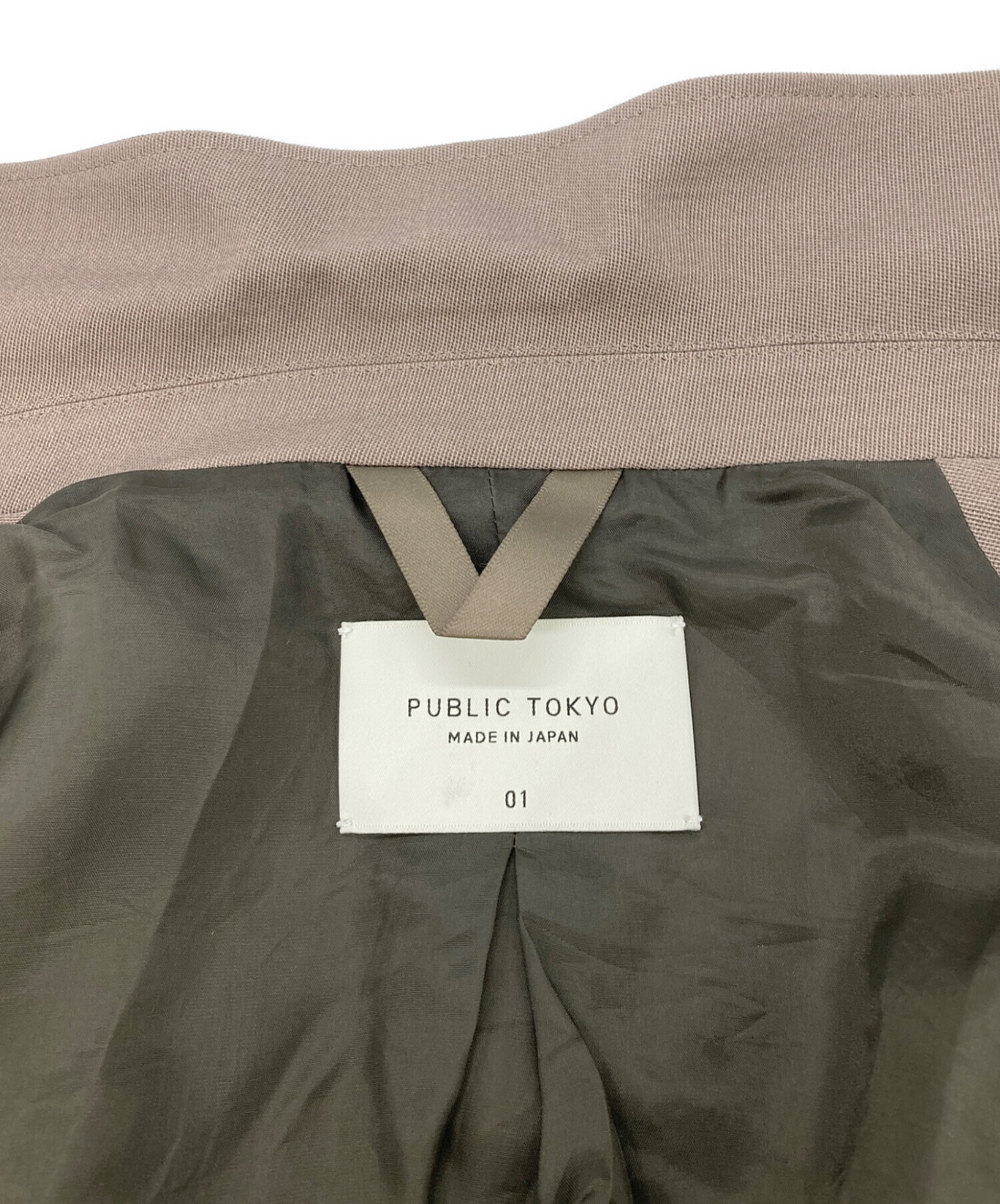 中古・古着通販】PUBLIC TOKYO (パブリックトウキョウ) テーラード 