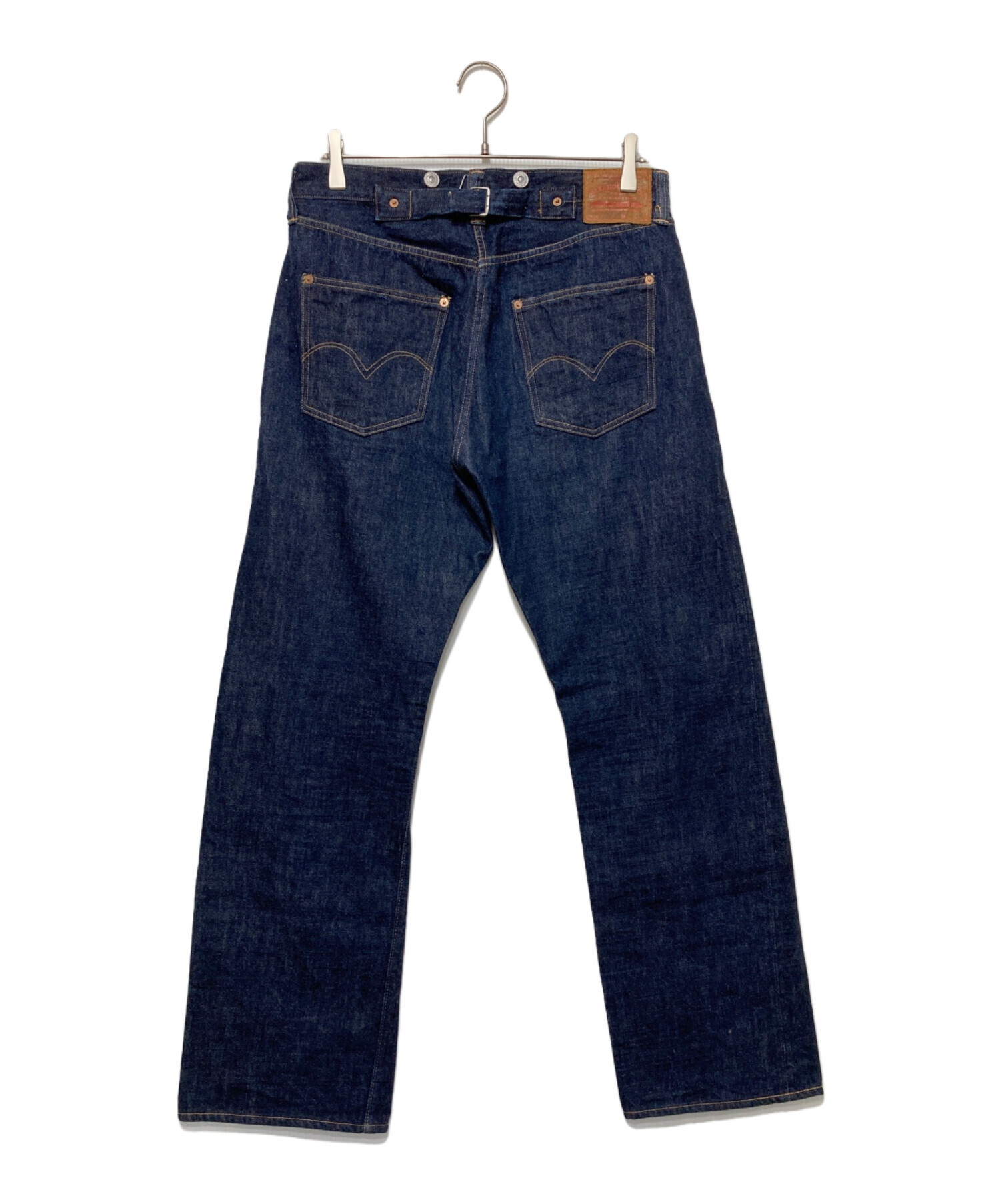 中古・古着通販】WAREHOUSE (ウエアハウス) シンチバックデニムパンツ 