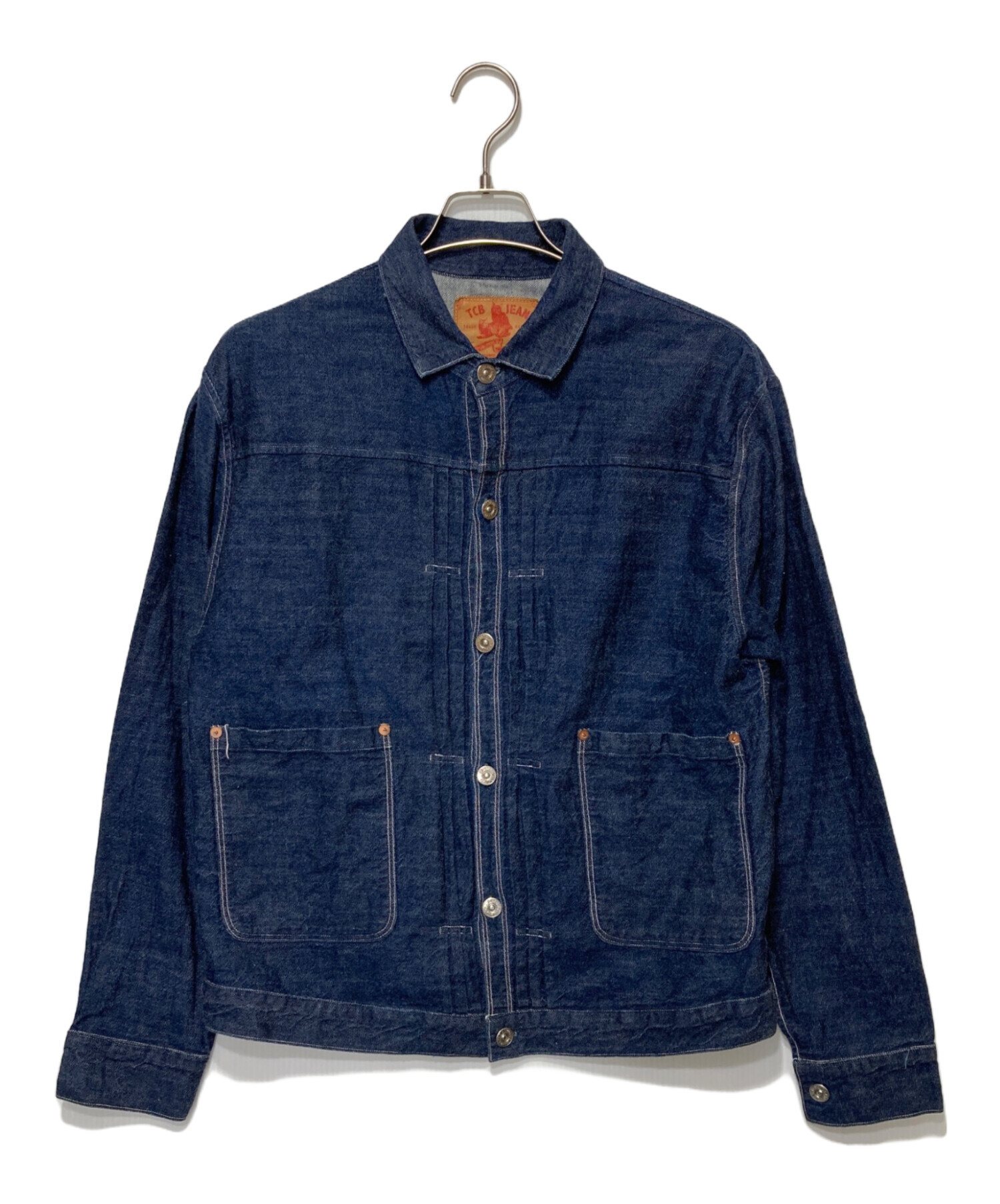 中古・古着通販】TCB jeans (ティーシービー ジーンズ) PLEATED BLOUSE 
