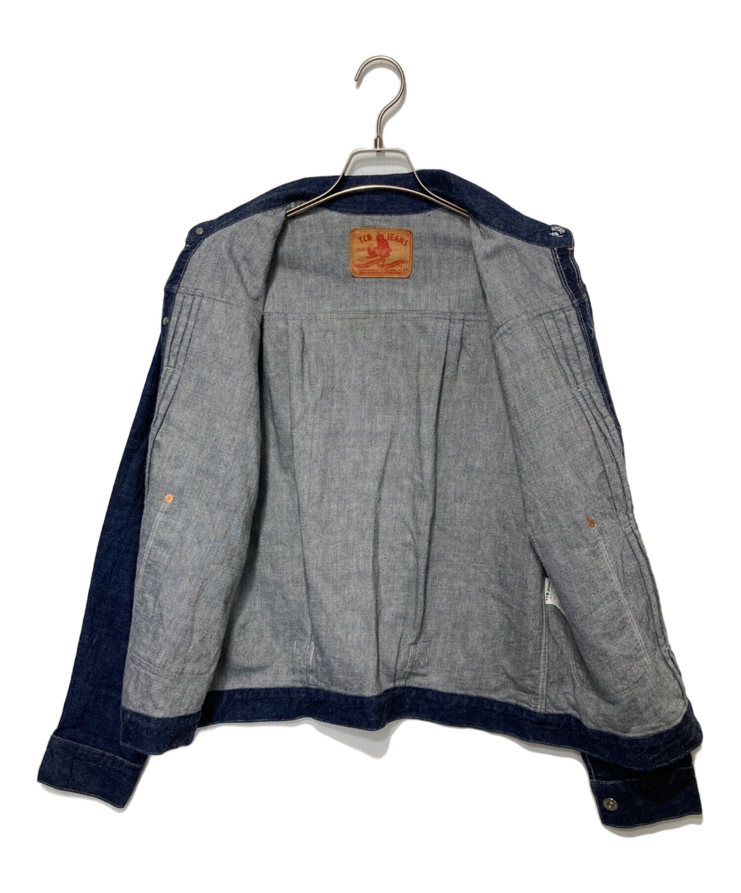 中古・古着通販】TCB jeans (ティーシービー ジーンズ) PLEATED BLOUSE 