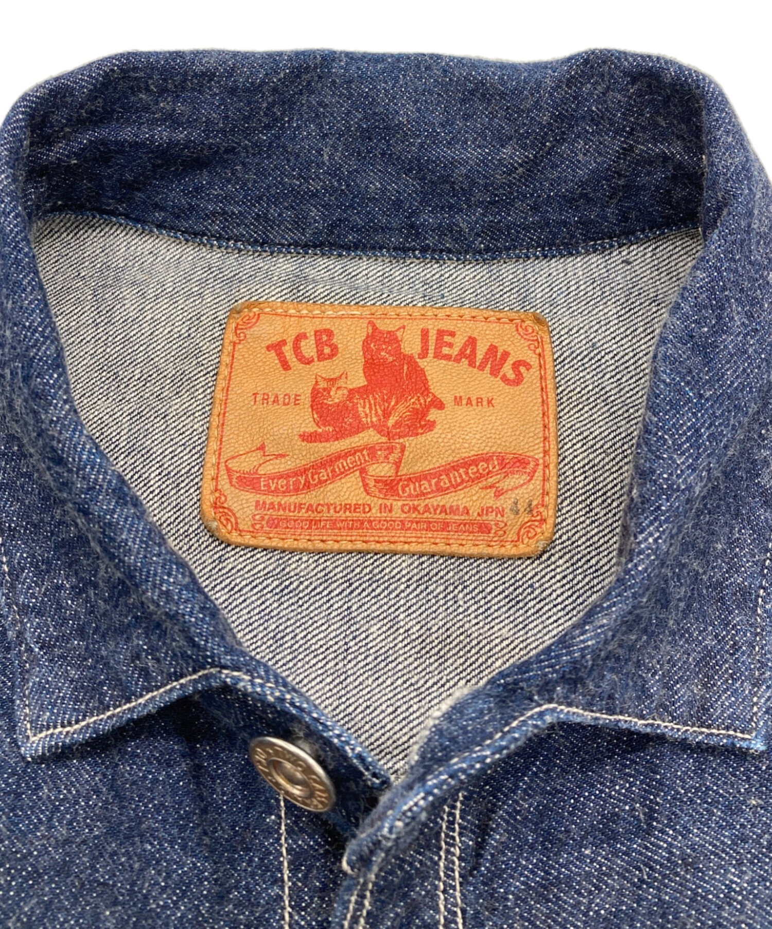 中古・古着通販】TCB jeans (ティーシービー ジーンズ) PLEATED BLOUSE 