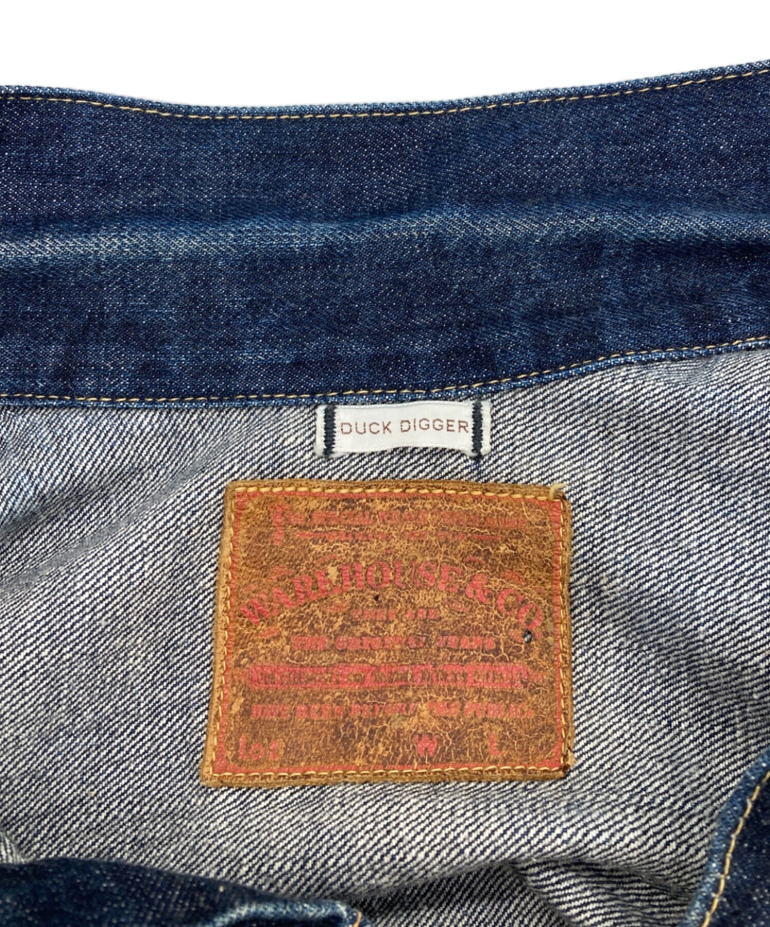 中古・古着通販】WAREHOUSE (ウエアハウス) 1ST TYPEデニムジャケット